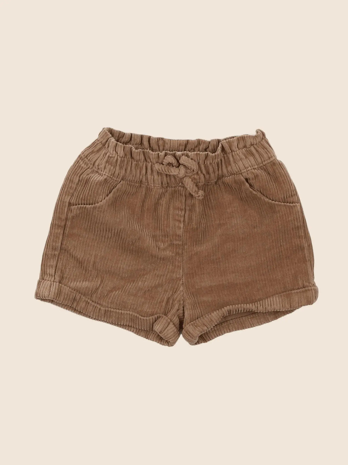 Vertbaudet - short marron - 12 mois