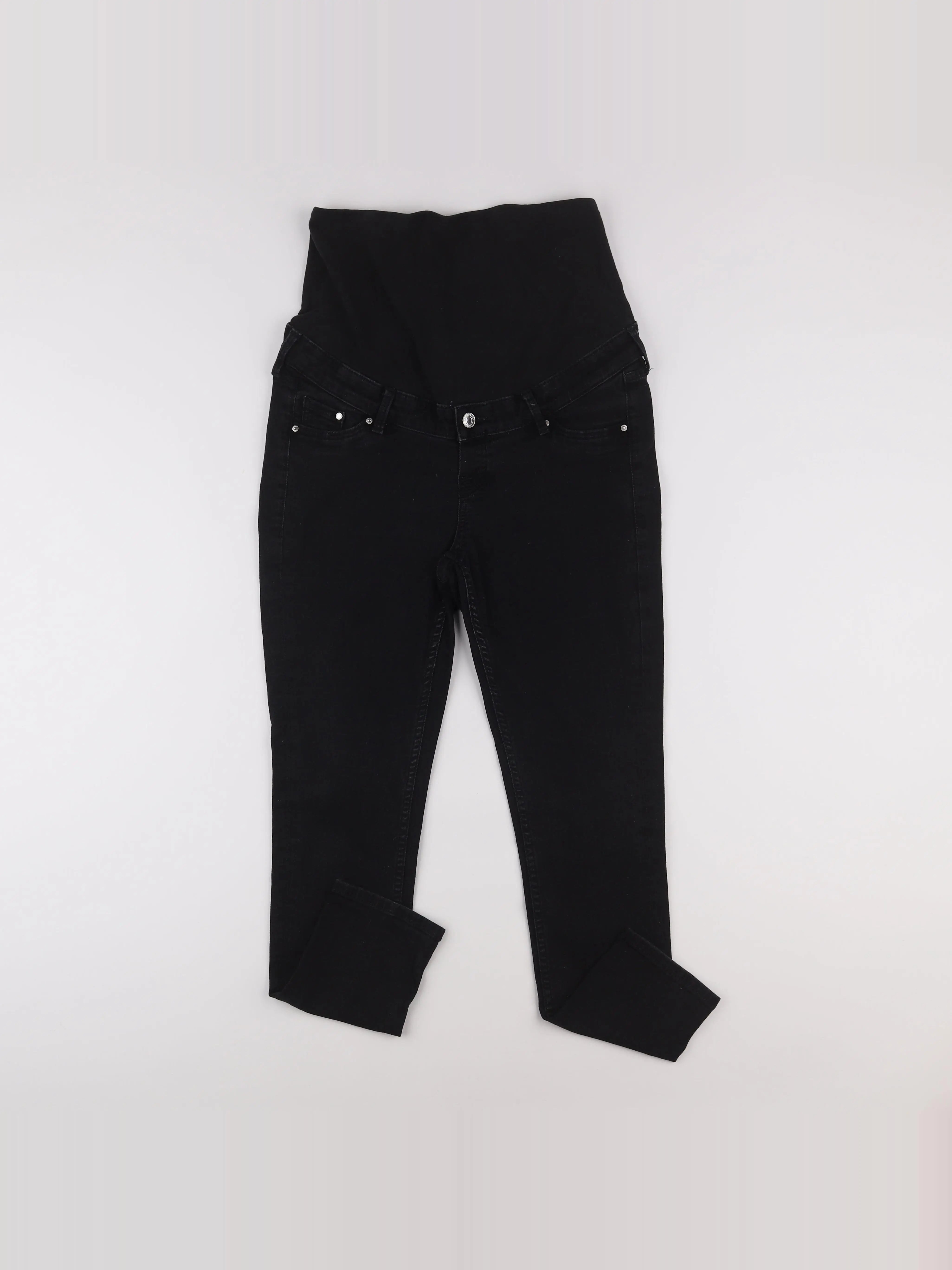 H&M - jean grossesse noir - 40 à 42
