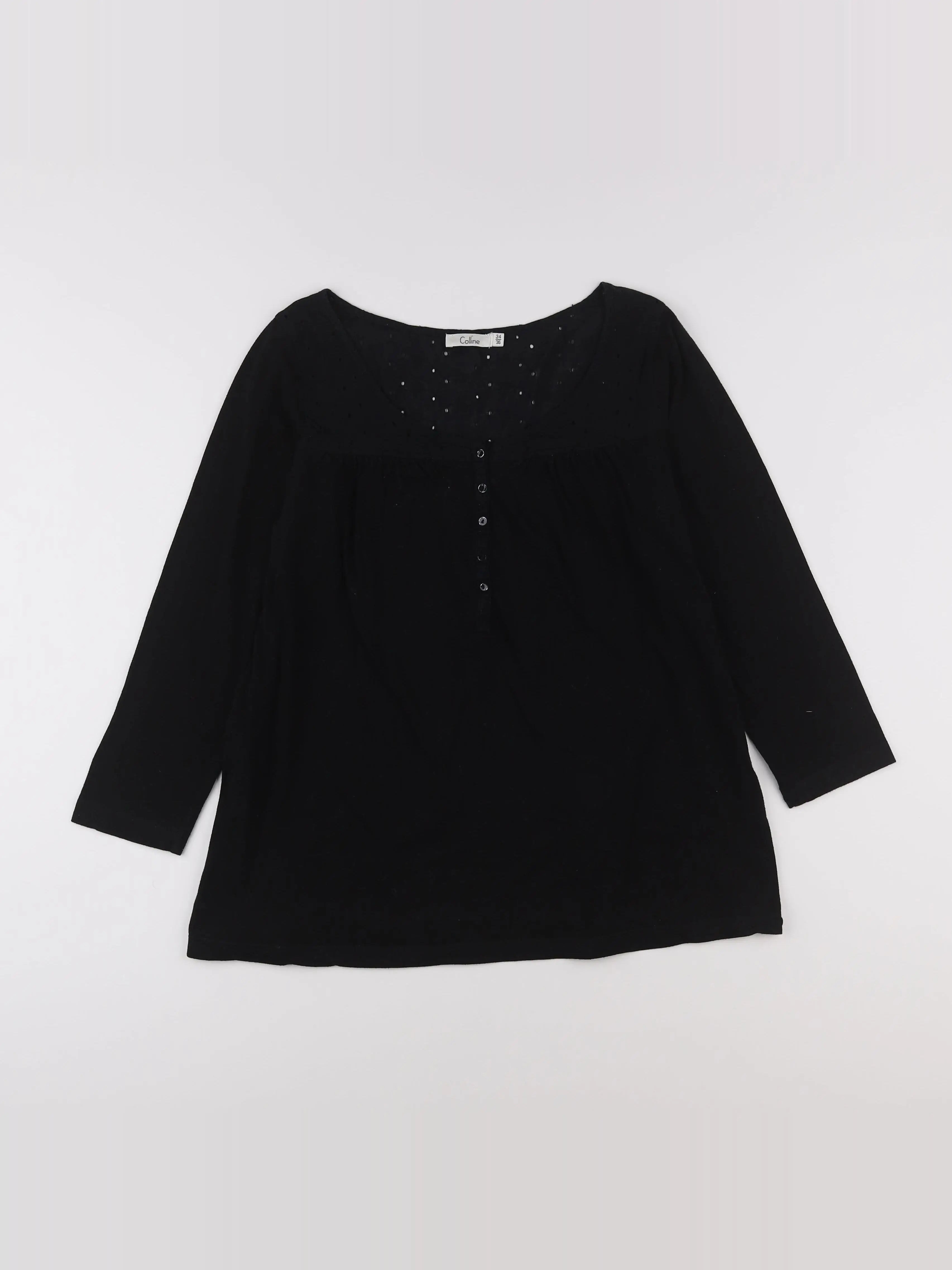 Vertbaudet - tee-shirt grossesse noir - 34 à 36