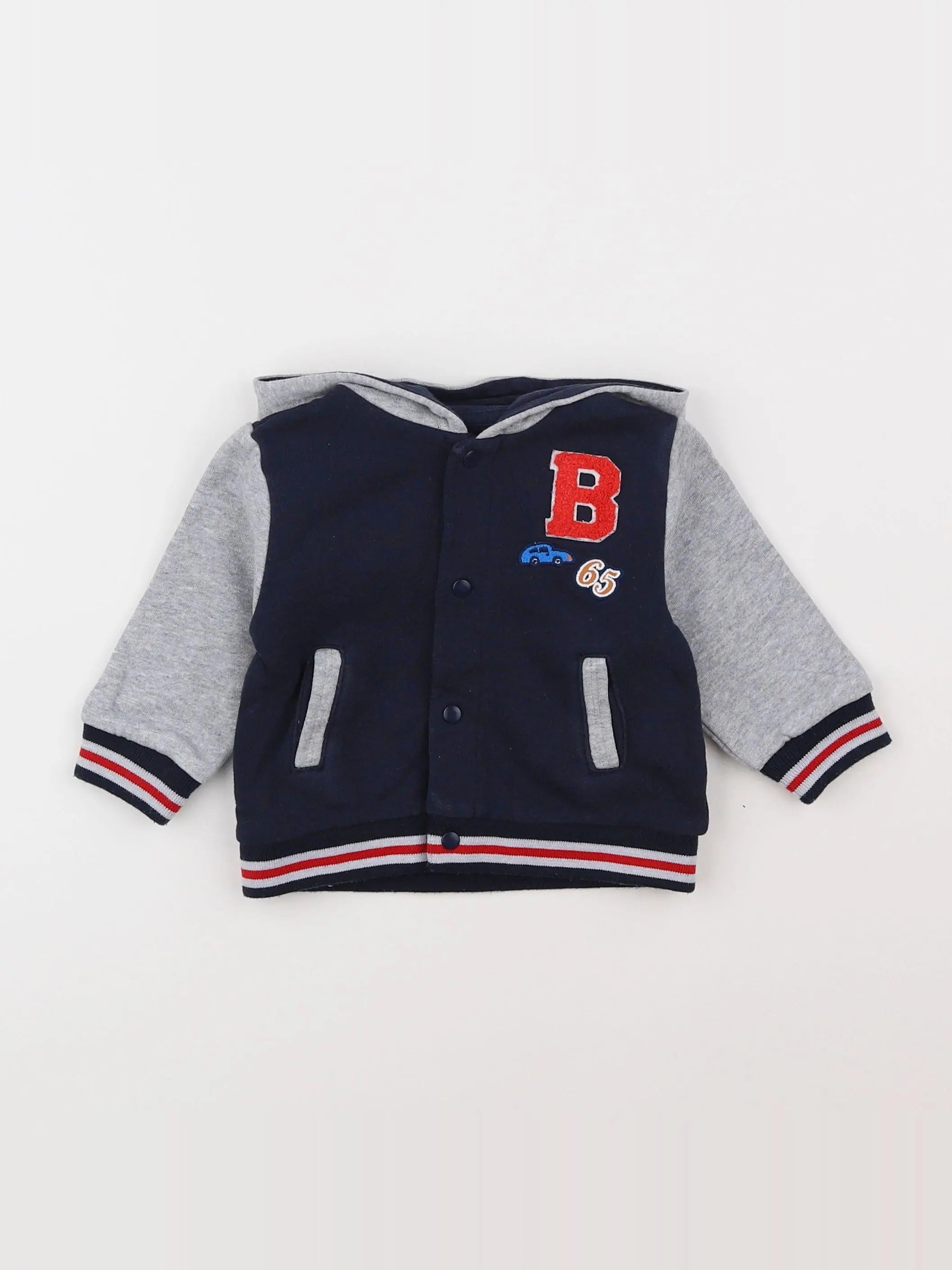 Boutchou - sweat gris - 9 mois