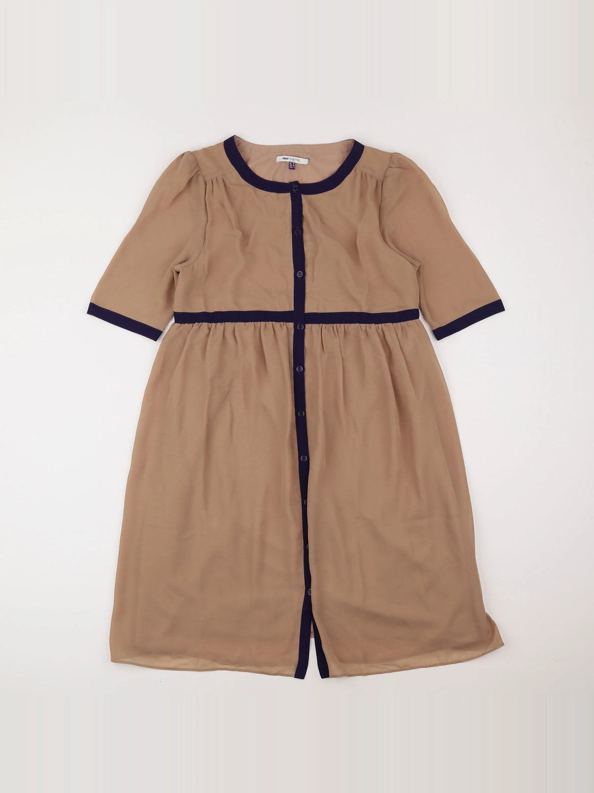 Asos - robe grossesse beige - 38