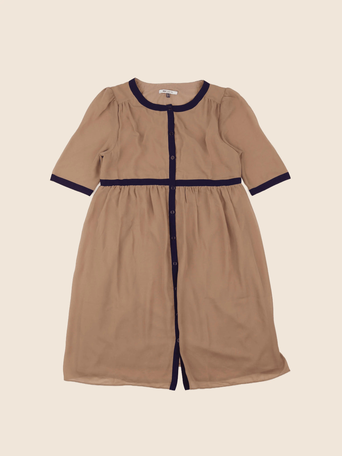 Asos - robe grossesse beige - 38