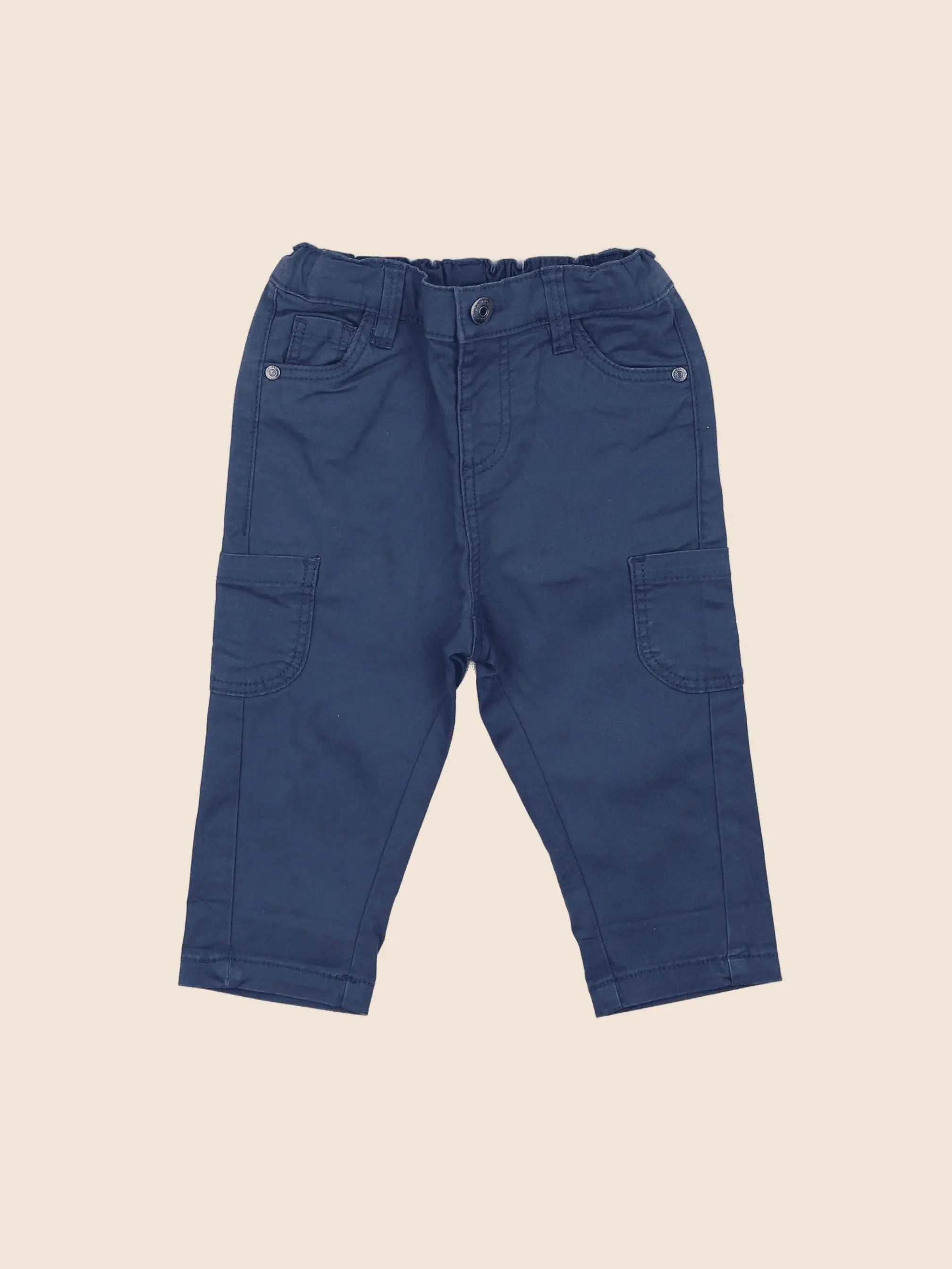Tape à l'oeil - pantalon bleu - 6 mois
