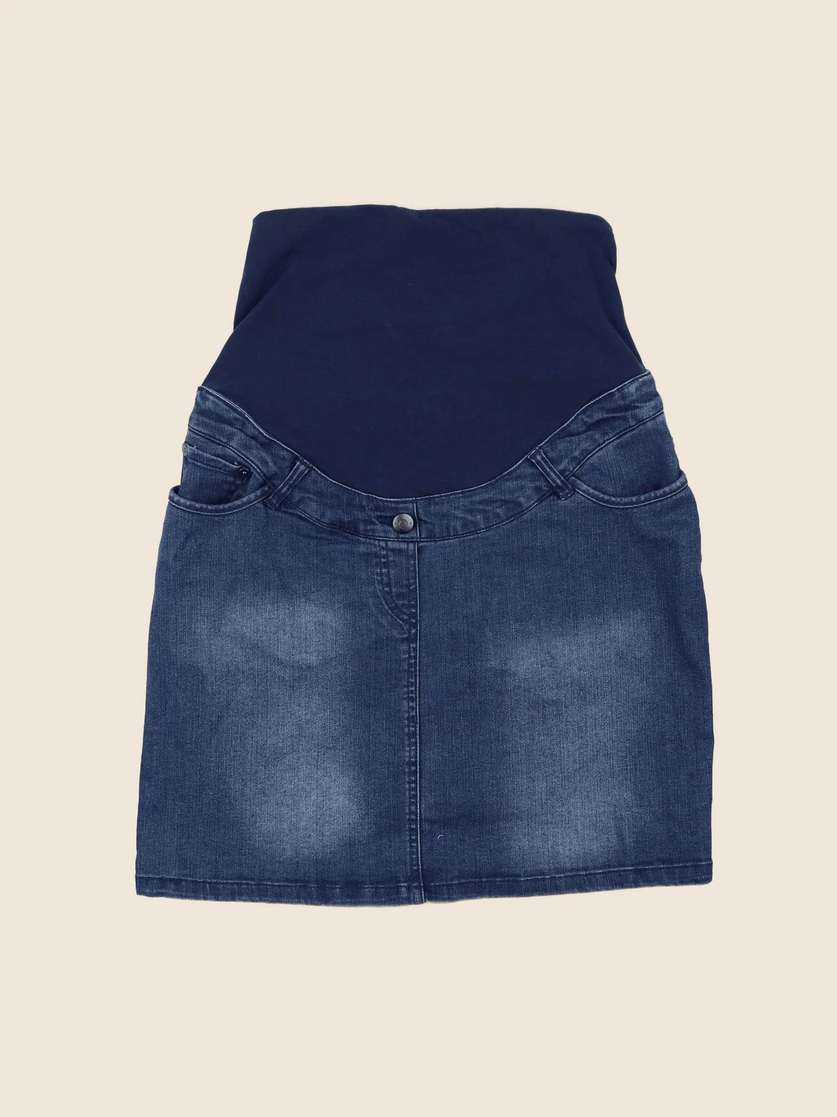 Vertbaudet - jupe grossesse bleu - 36