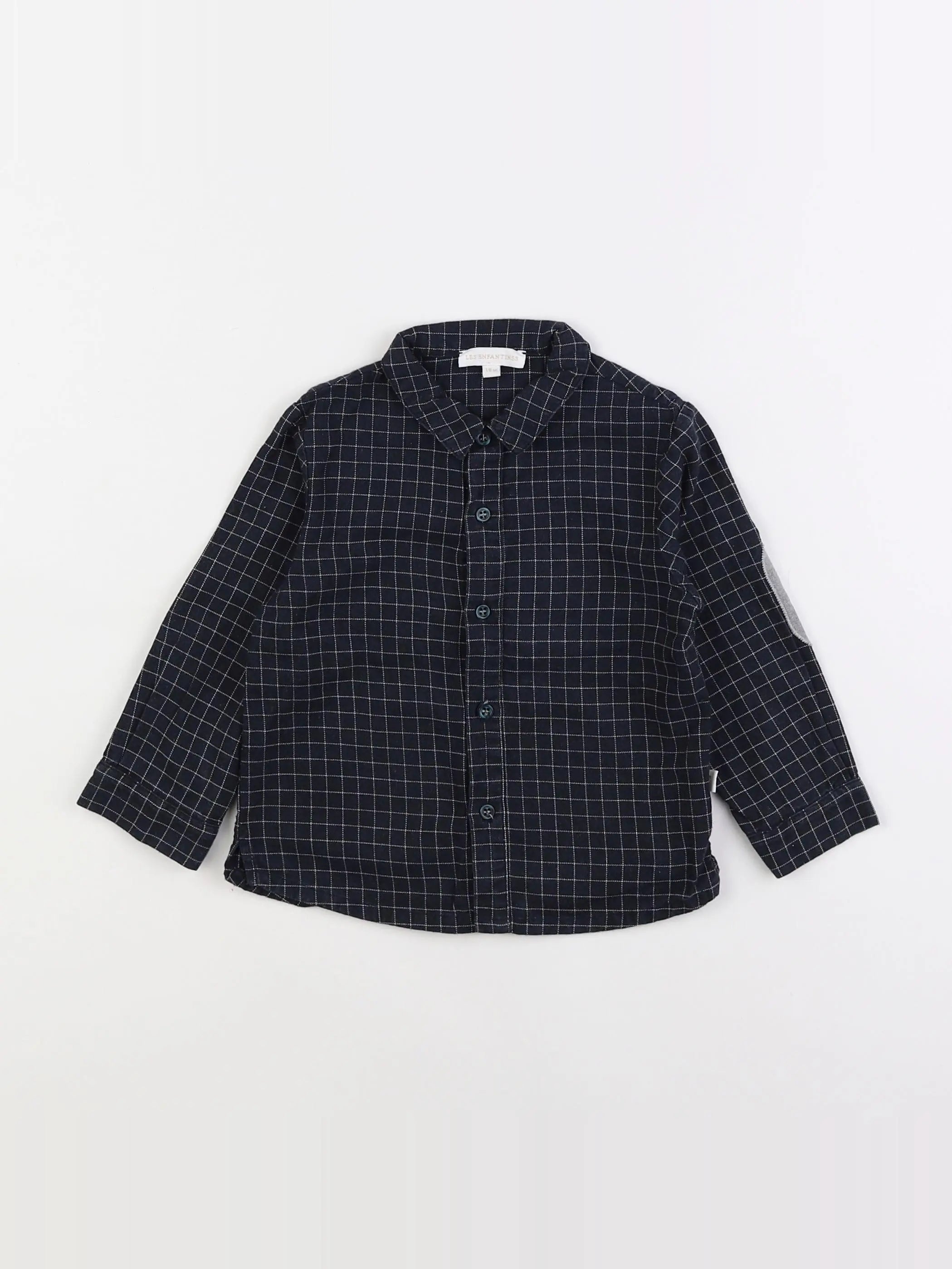 Les Enfantines - chemise noir - 18 mois