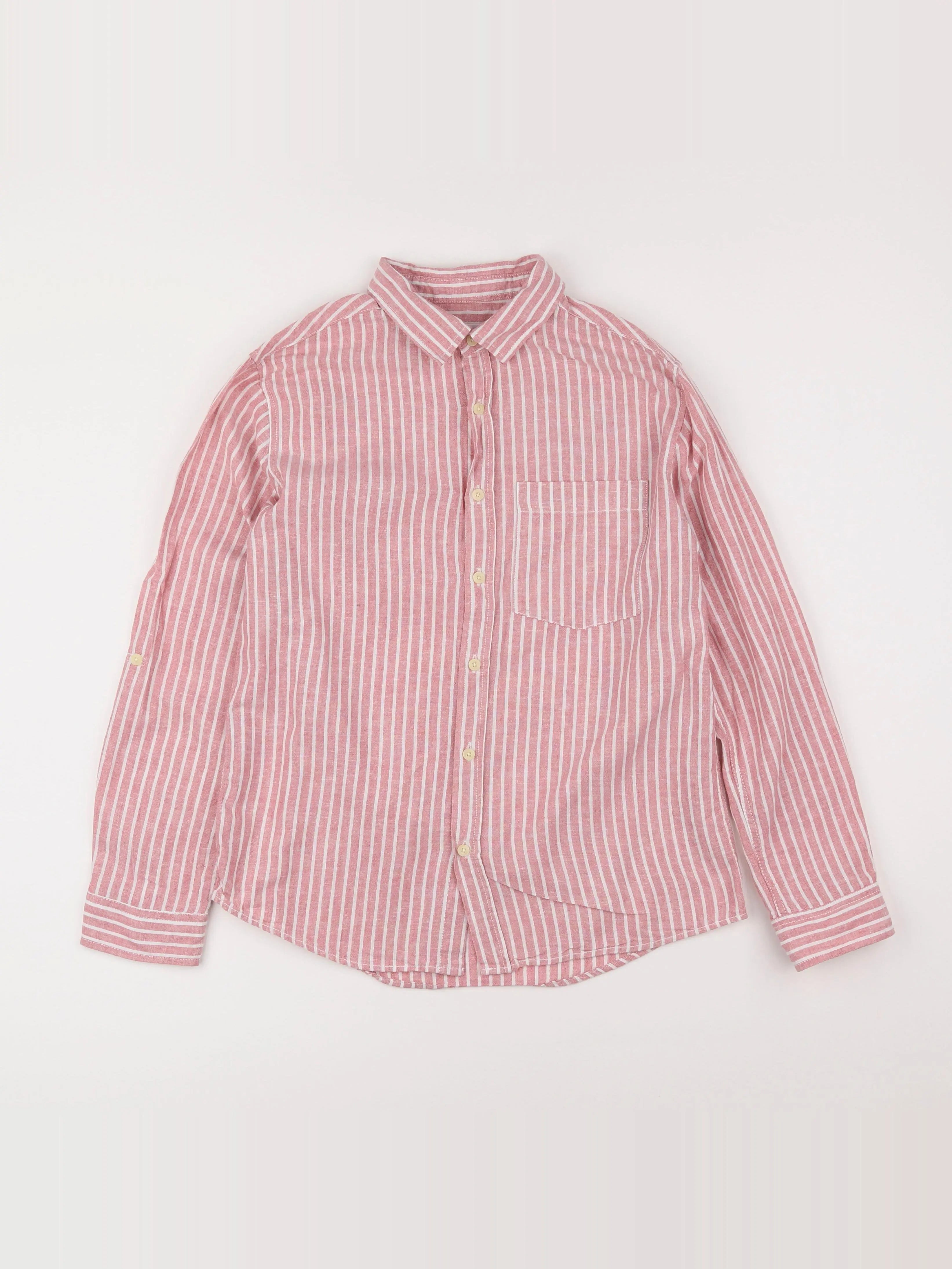 Zara - chemise rose - 11/12 ans