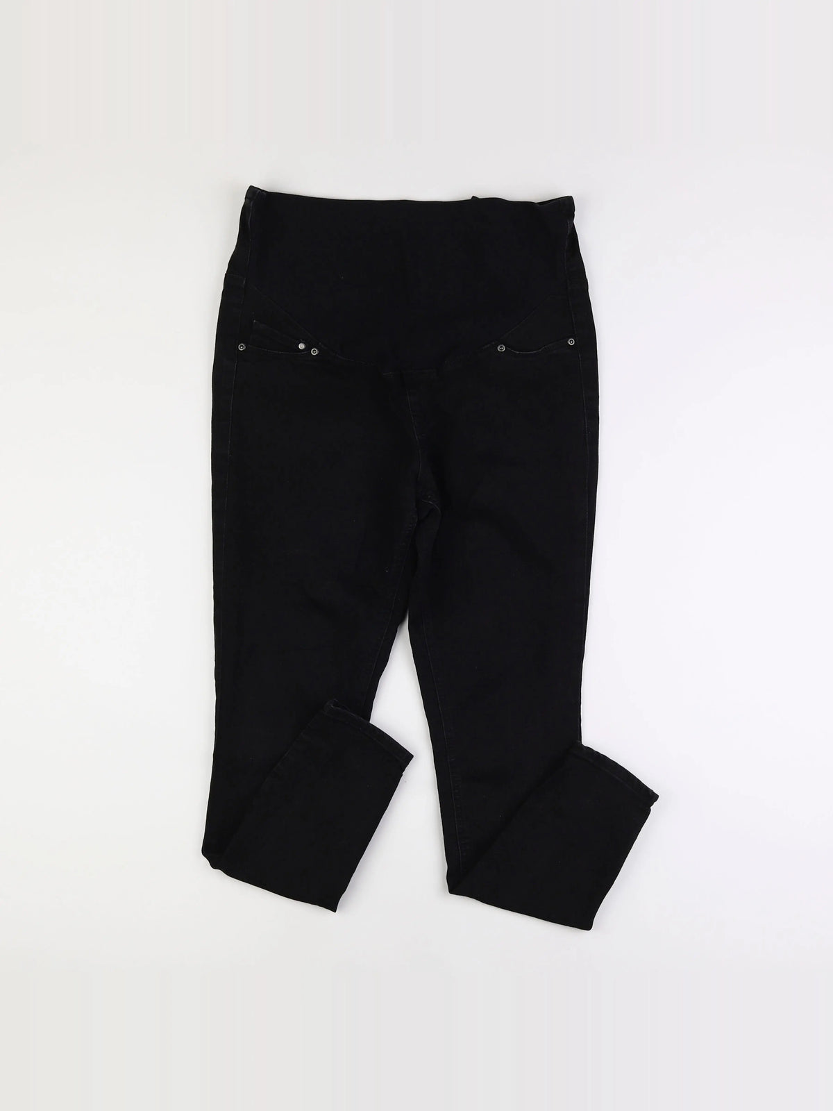 H&M - jean grossesse noir - 44 à 46