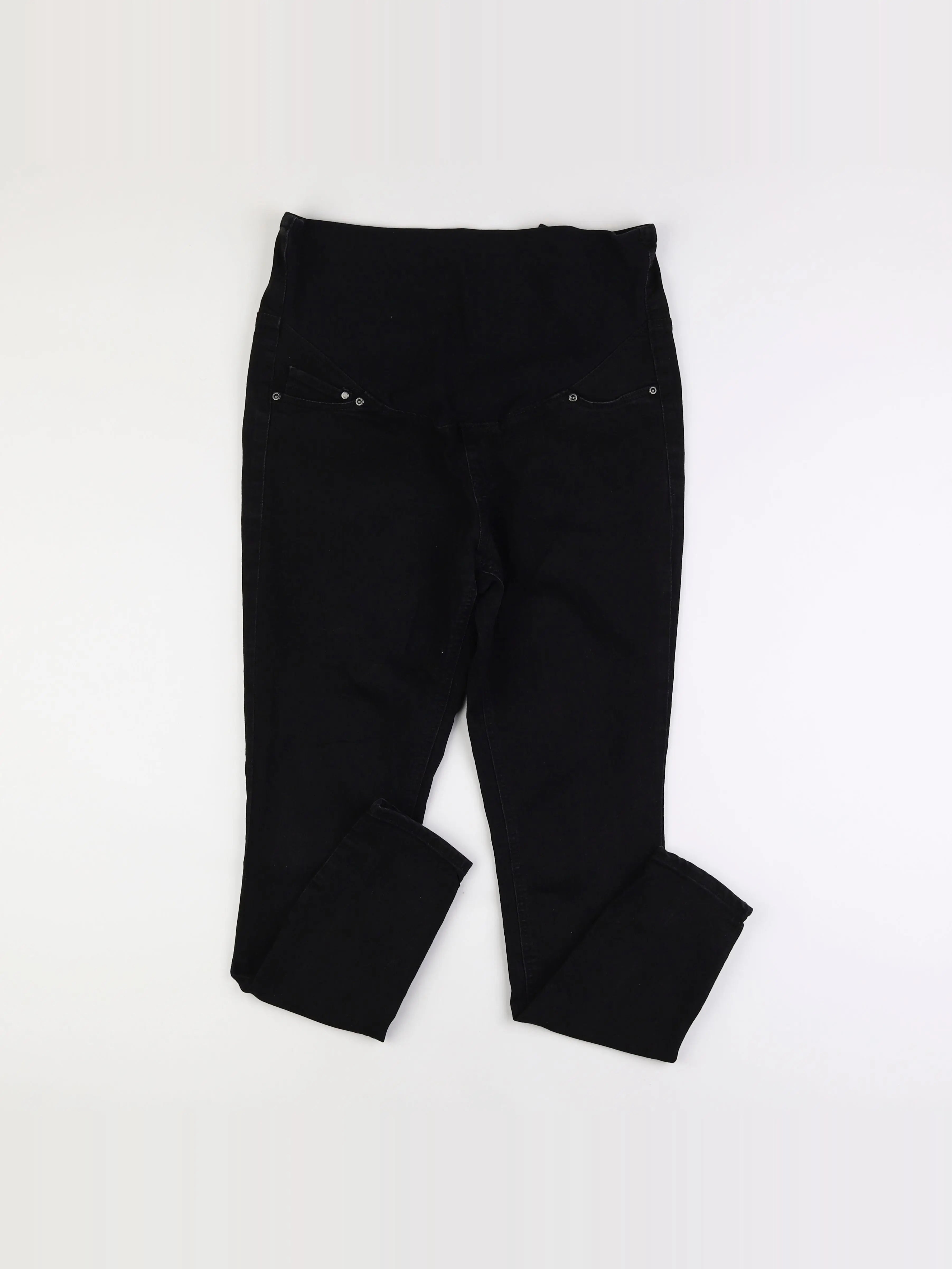 H&M - jean grossesse noir - 44 à 46
