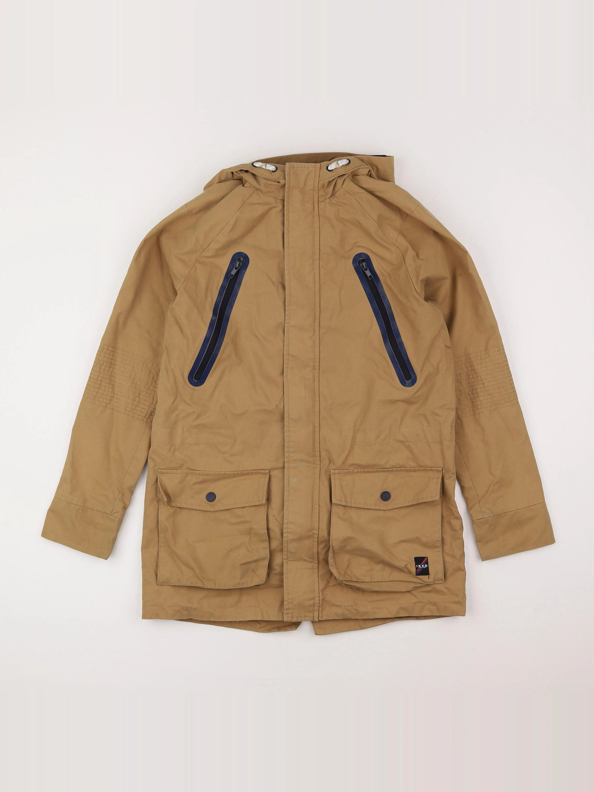 IKKS - veste imprimé au dos marron - 14 ans