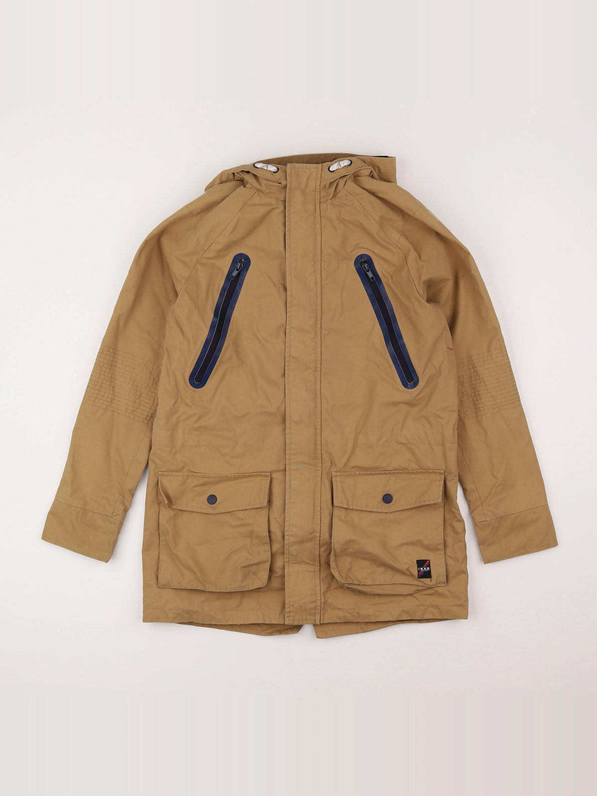 IKKS - veste imprimé au dos marron - 14 ans