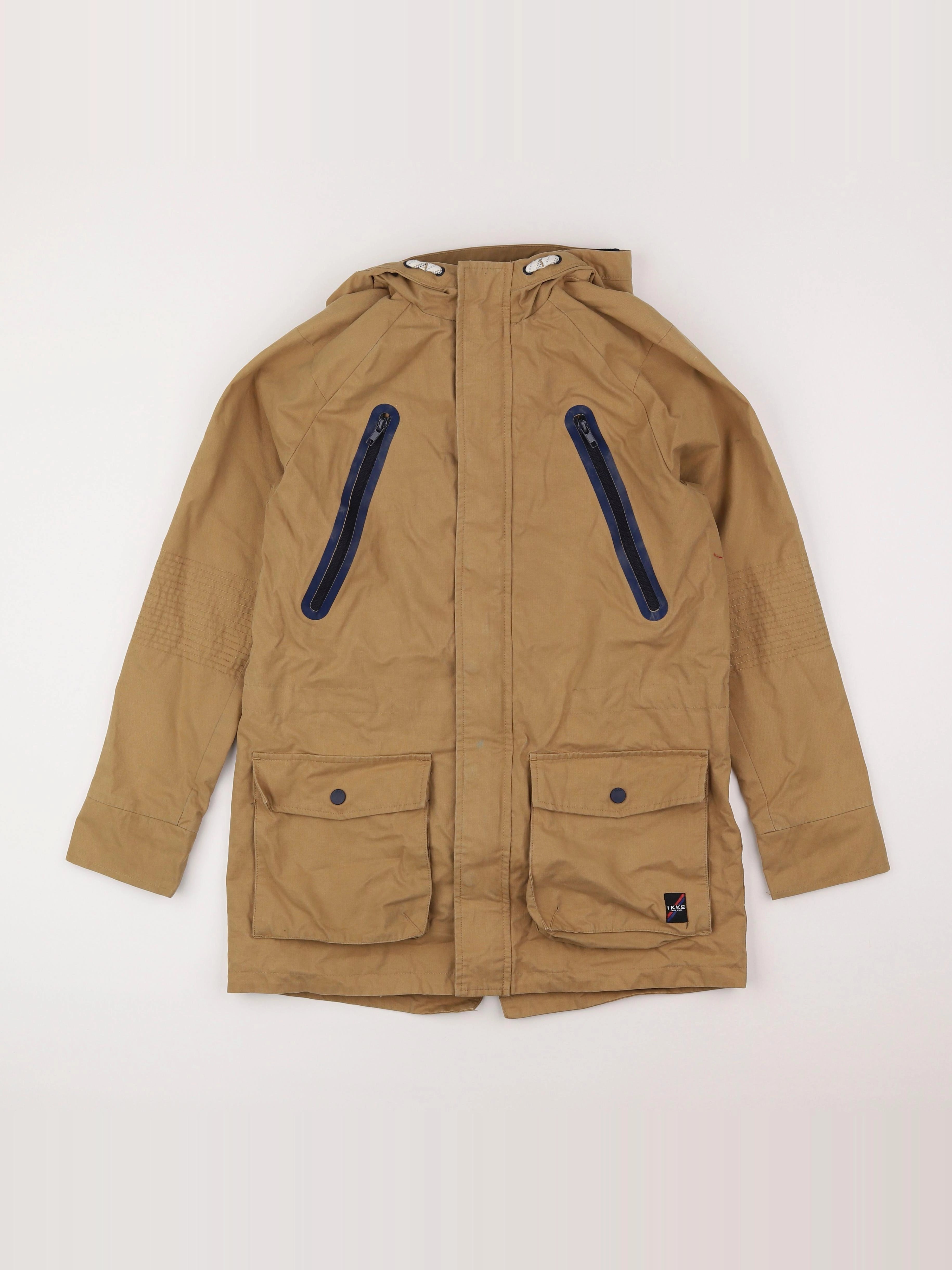 IKKS - veste imprimé au dos marron - 14 ans