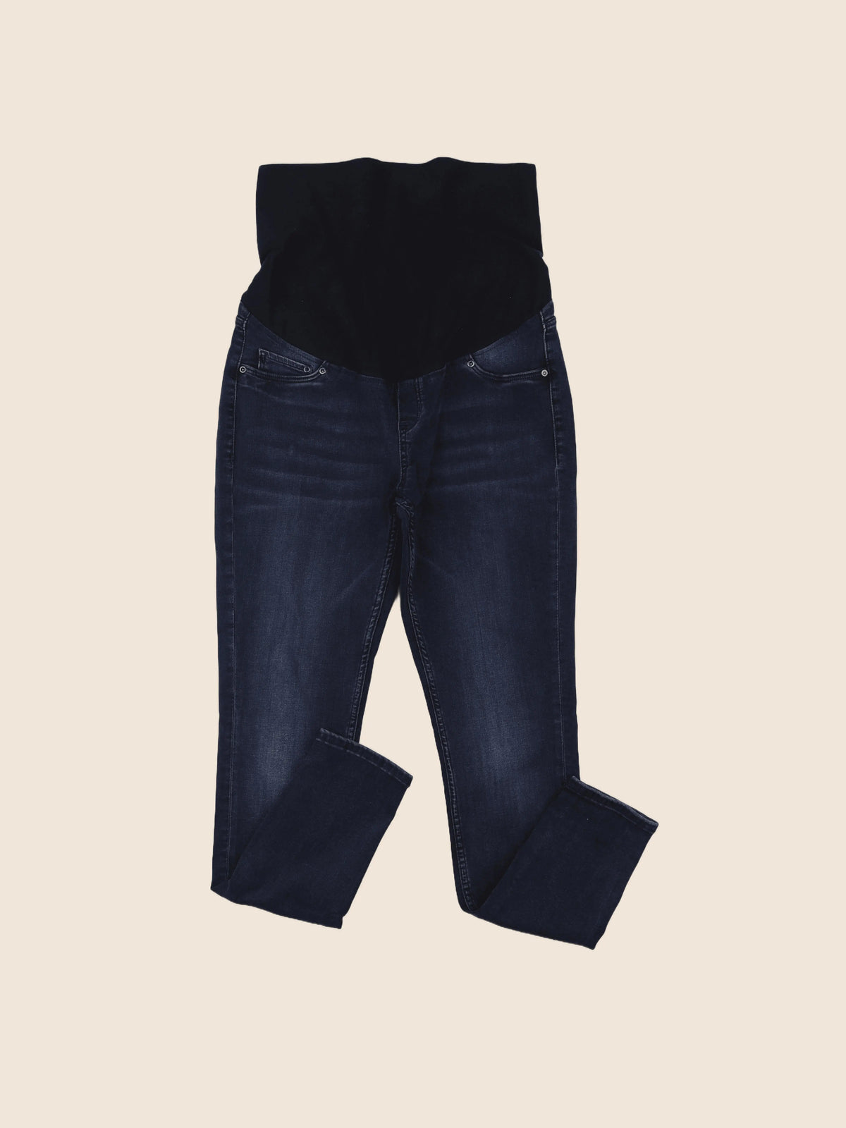 H&M - jean grossesse bleu - 44 à 46