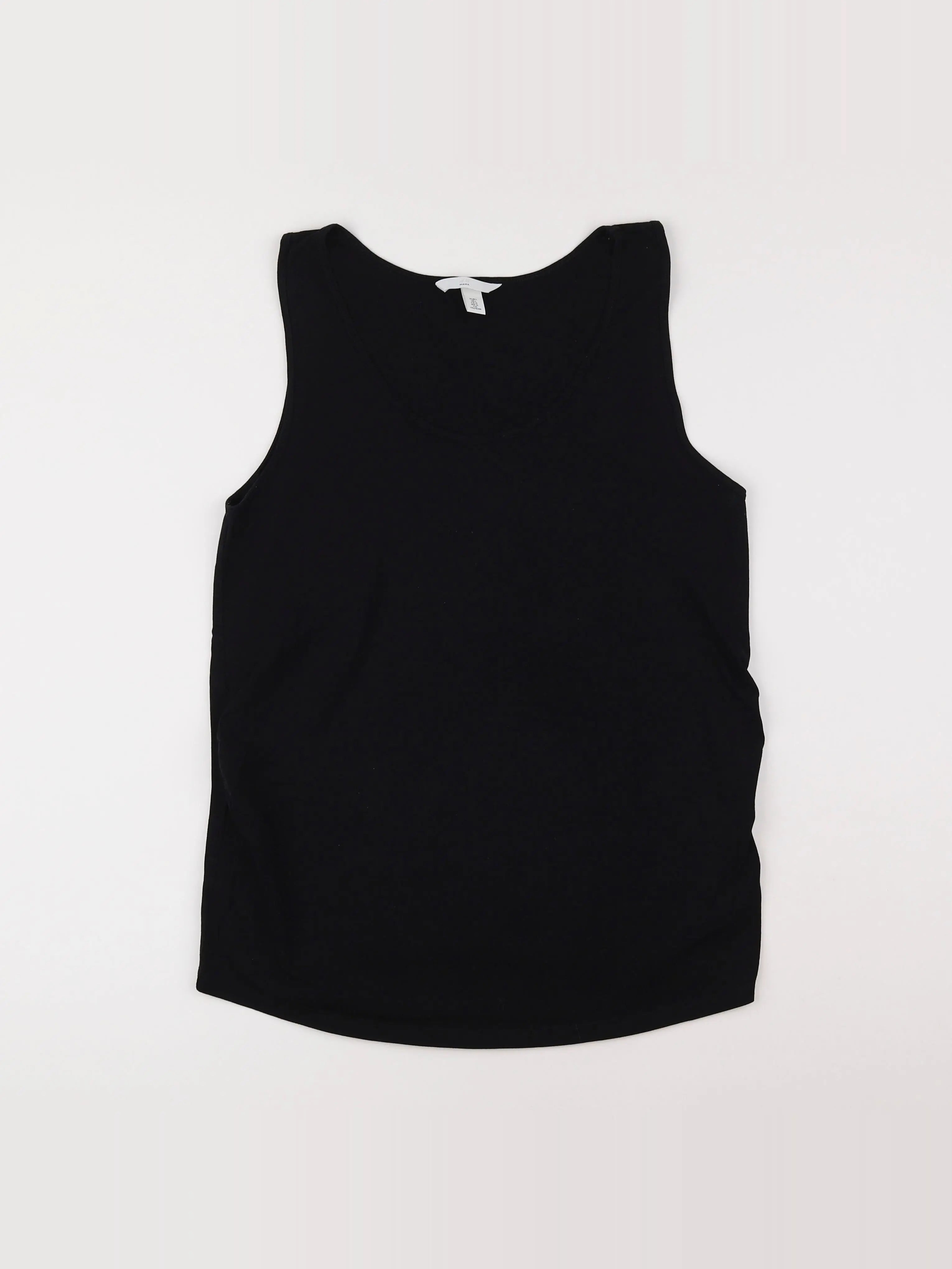H&M - débardeur grossesse noir - 44 à 46
