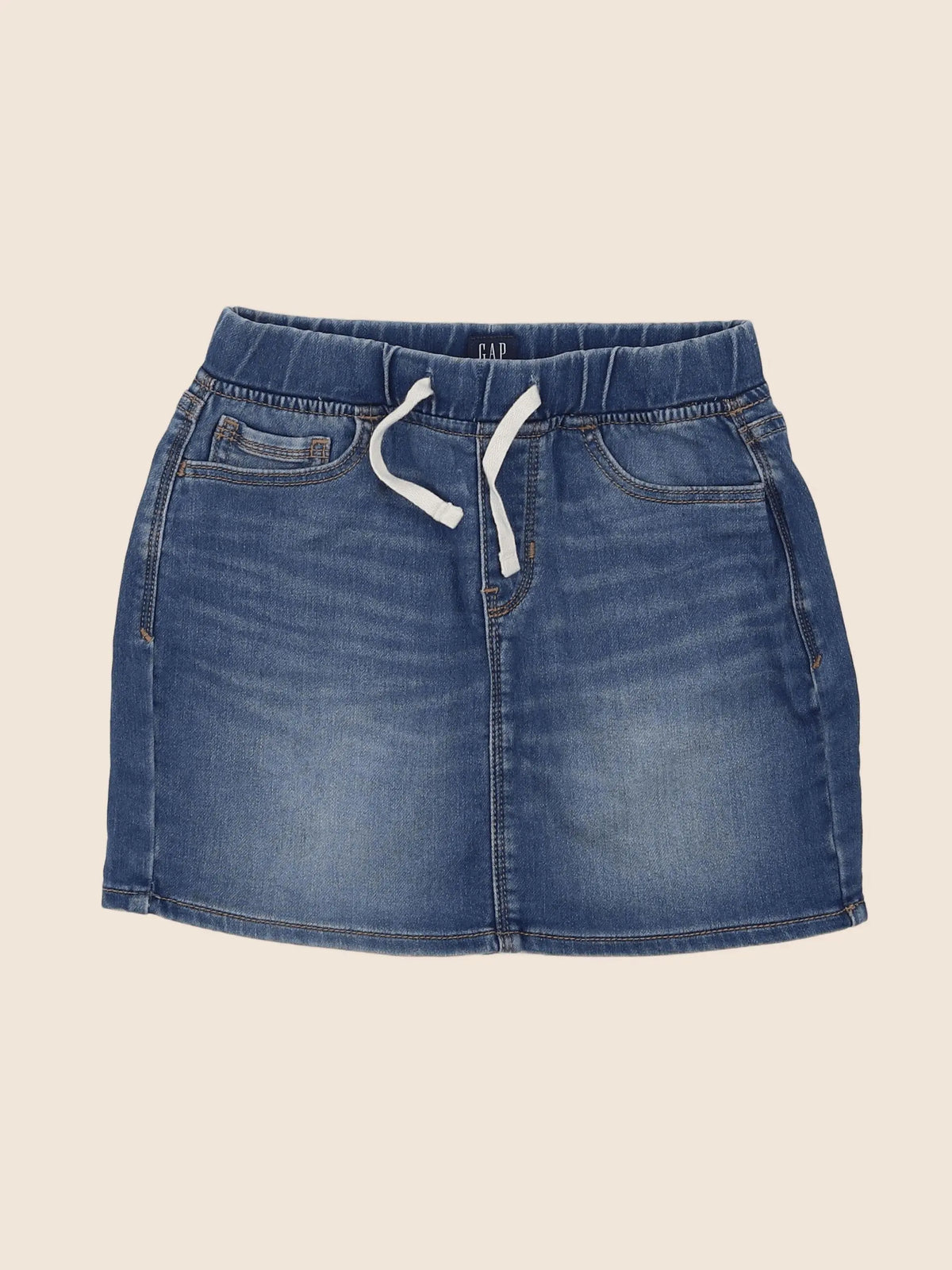 GAP - jupe bleu - 8/9 ans