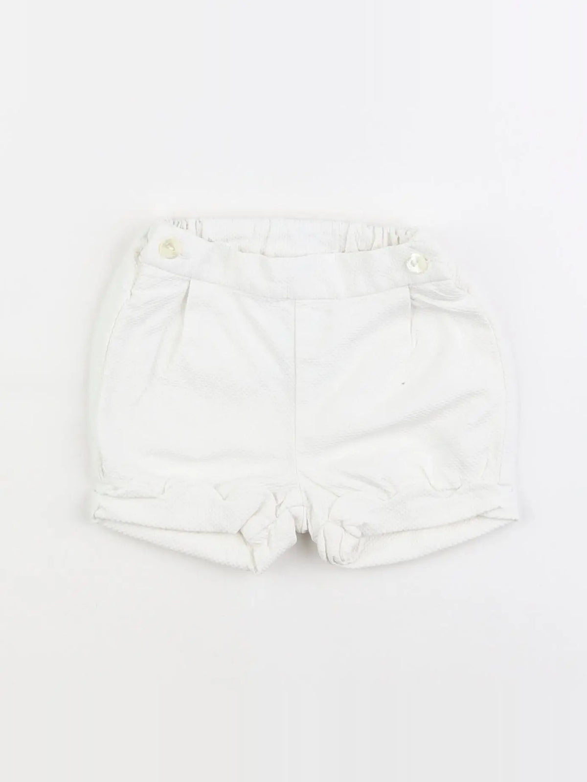 Jacadi - short blanc - 12 mois