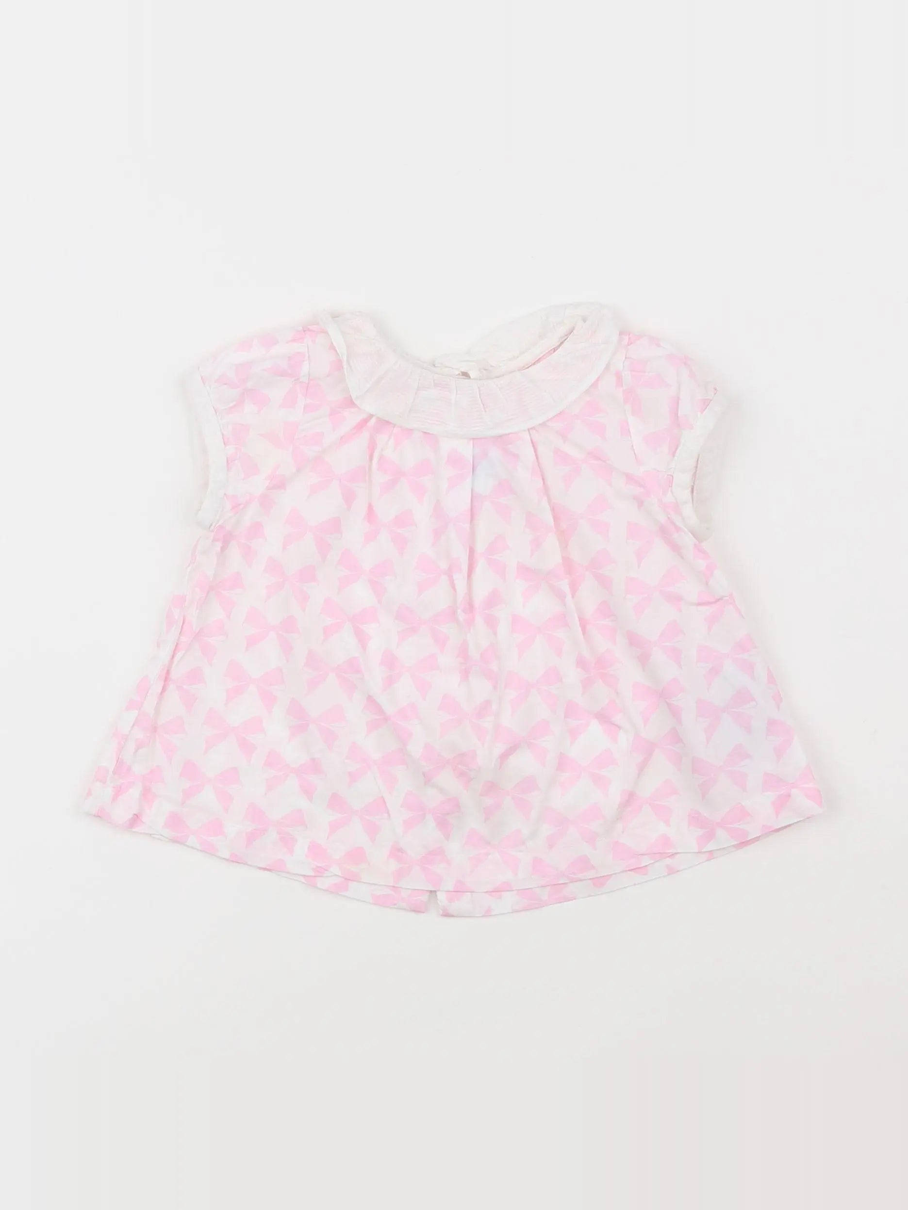 Jacadi - blouse rose - 6 mois