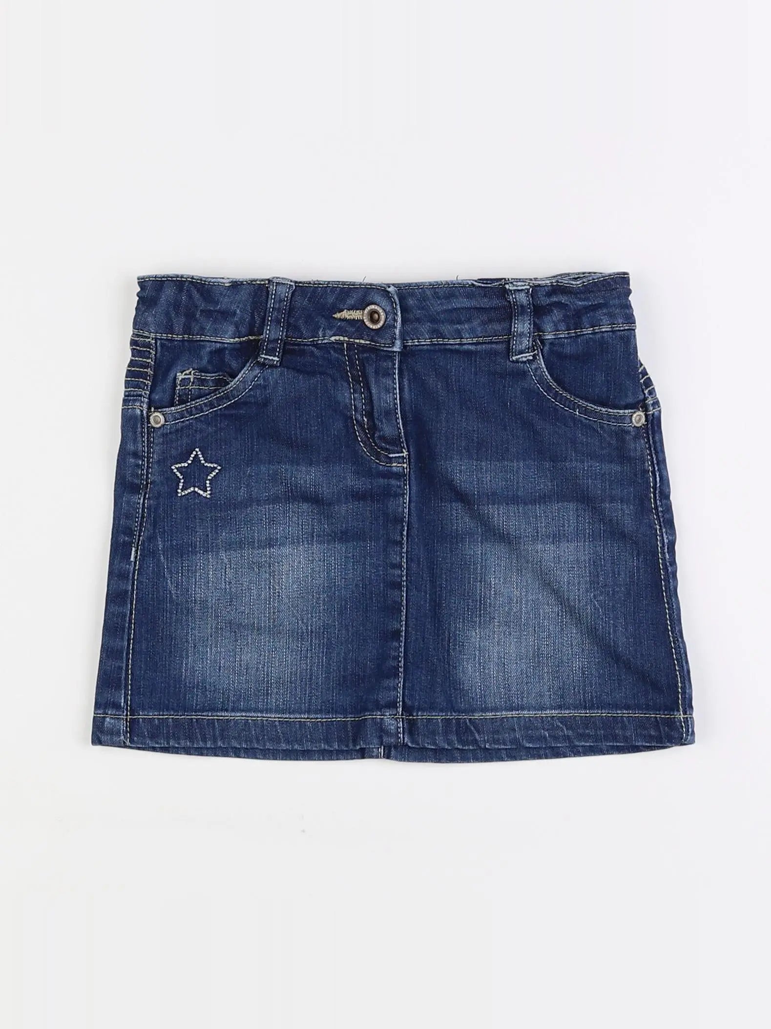 Vertbaudet - jupe bleu - 5 ans