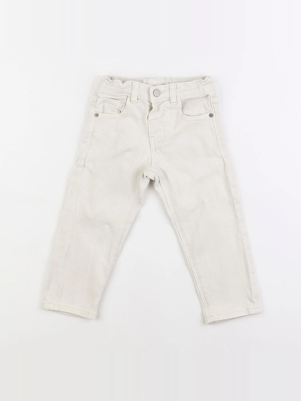 Zara - jean beige - 2 ans