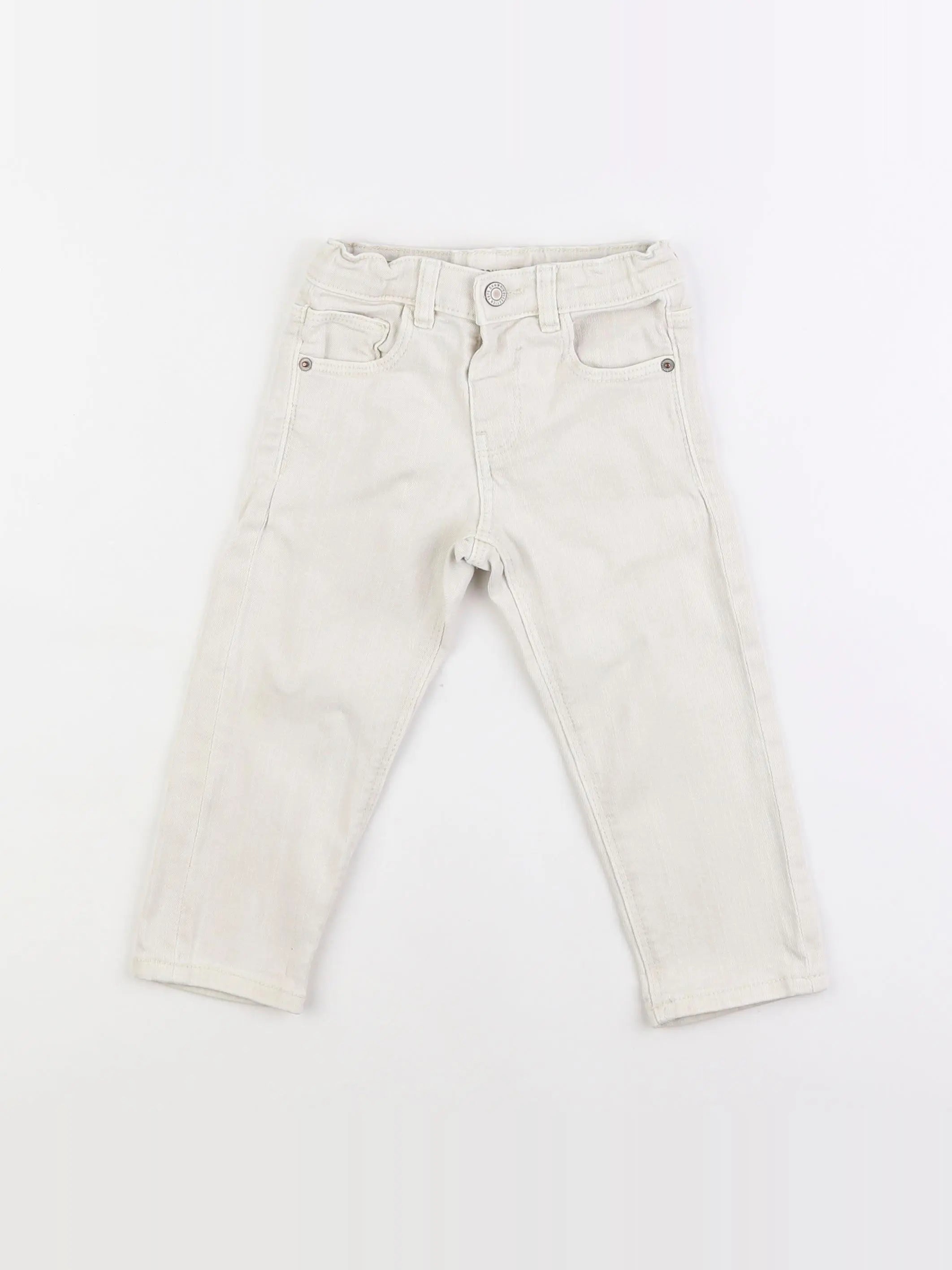Zara - jean beige - 2 ans