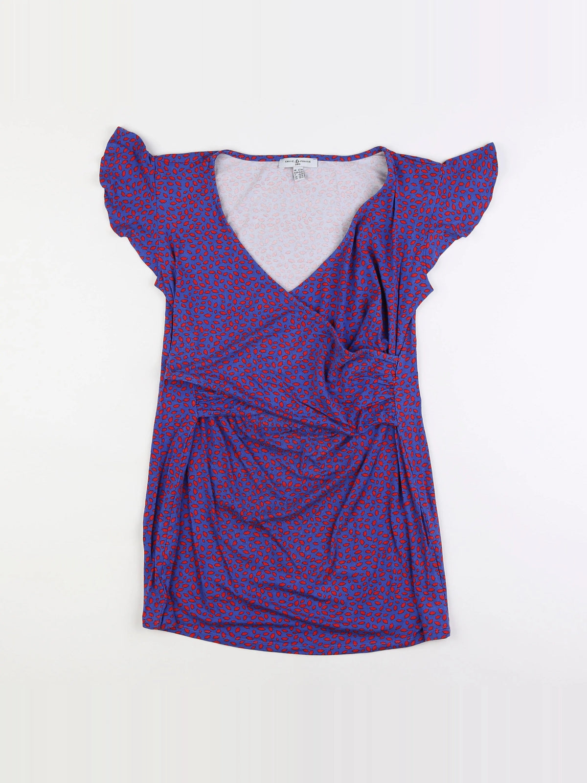 Envie de fraise - tee-shirt grossesse, allaitement violet - 42 à 44