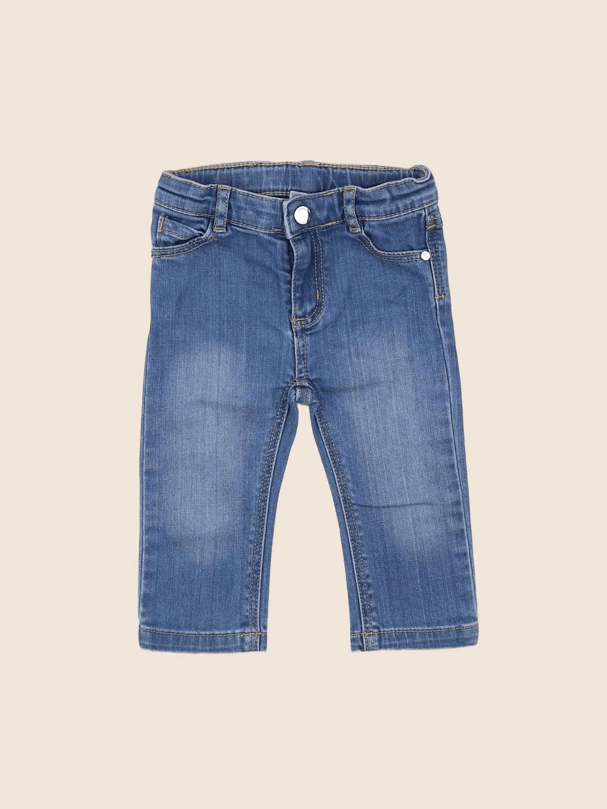 Jacadi - jean bleu - 12 mois