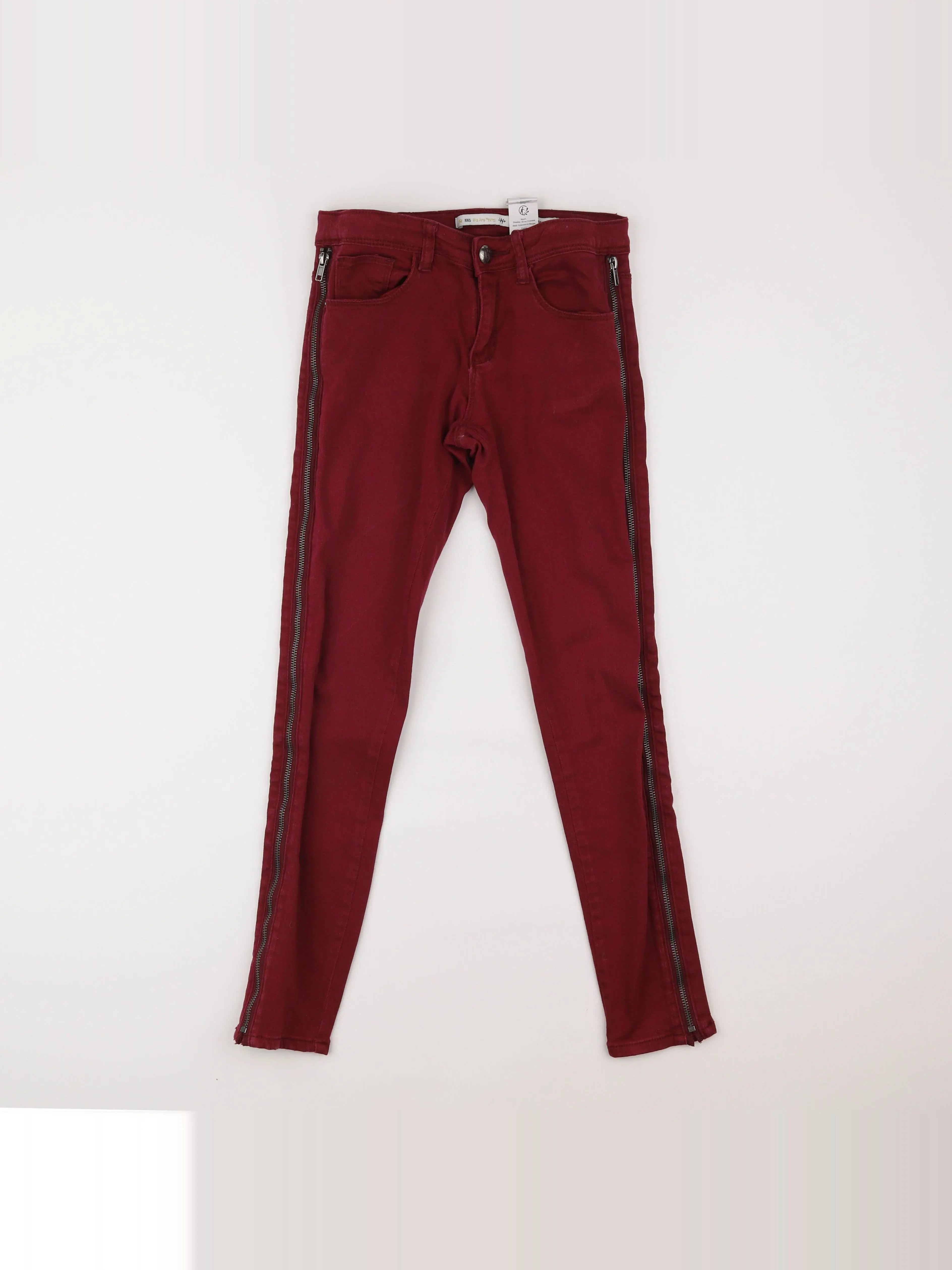 IKKS - jean rouge - 14 ans