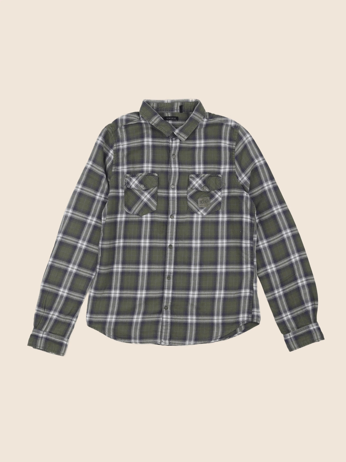 IKKS - chemise vert - 12 ans