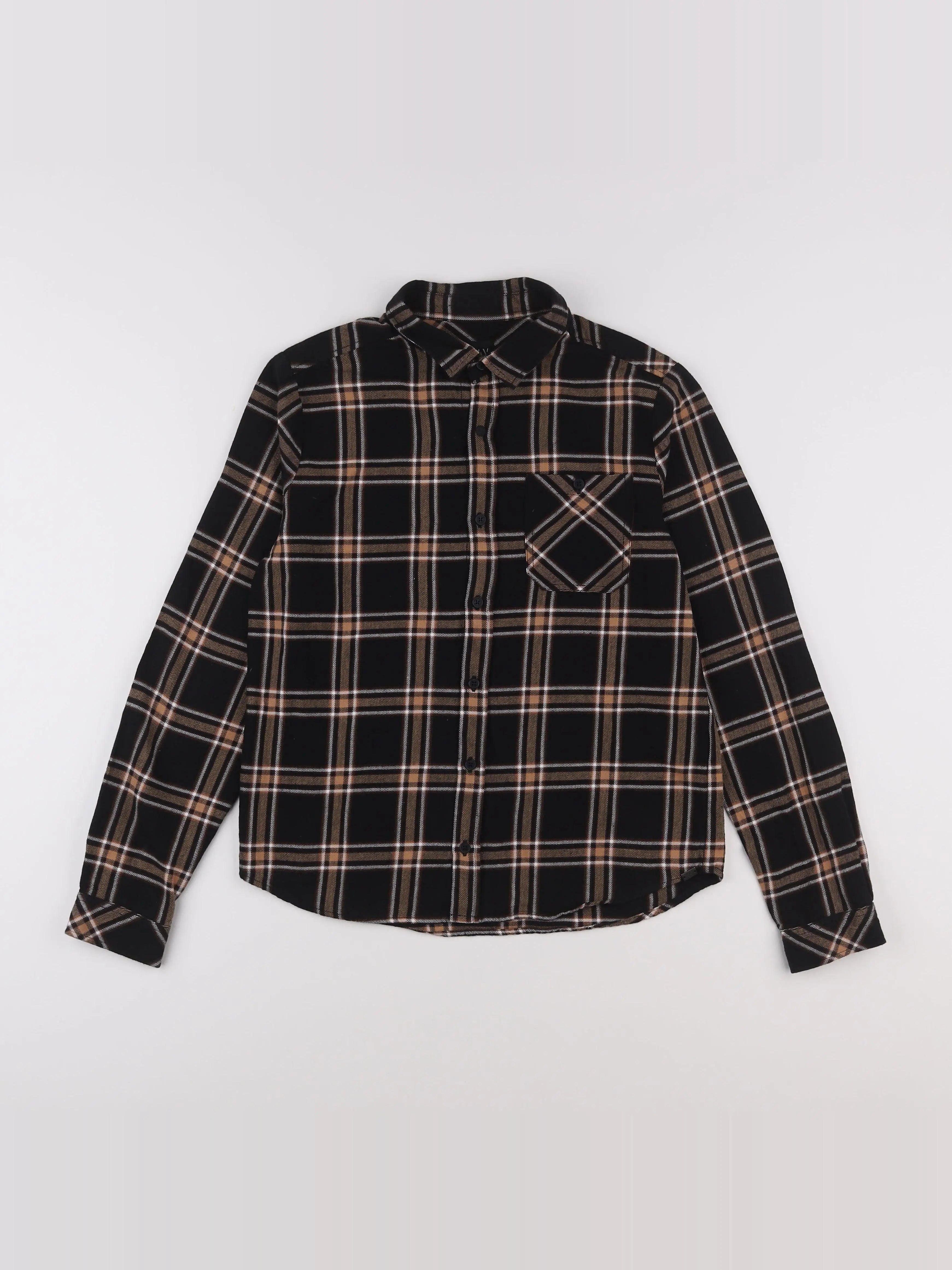 IKKS - chemise noir - 14 ans