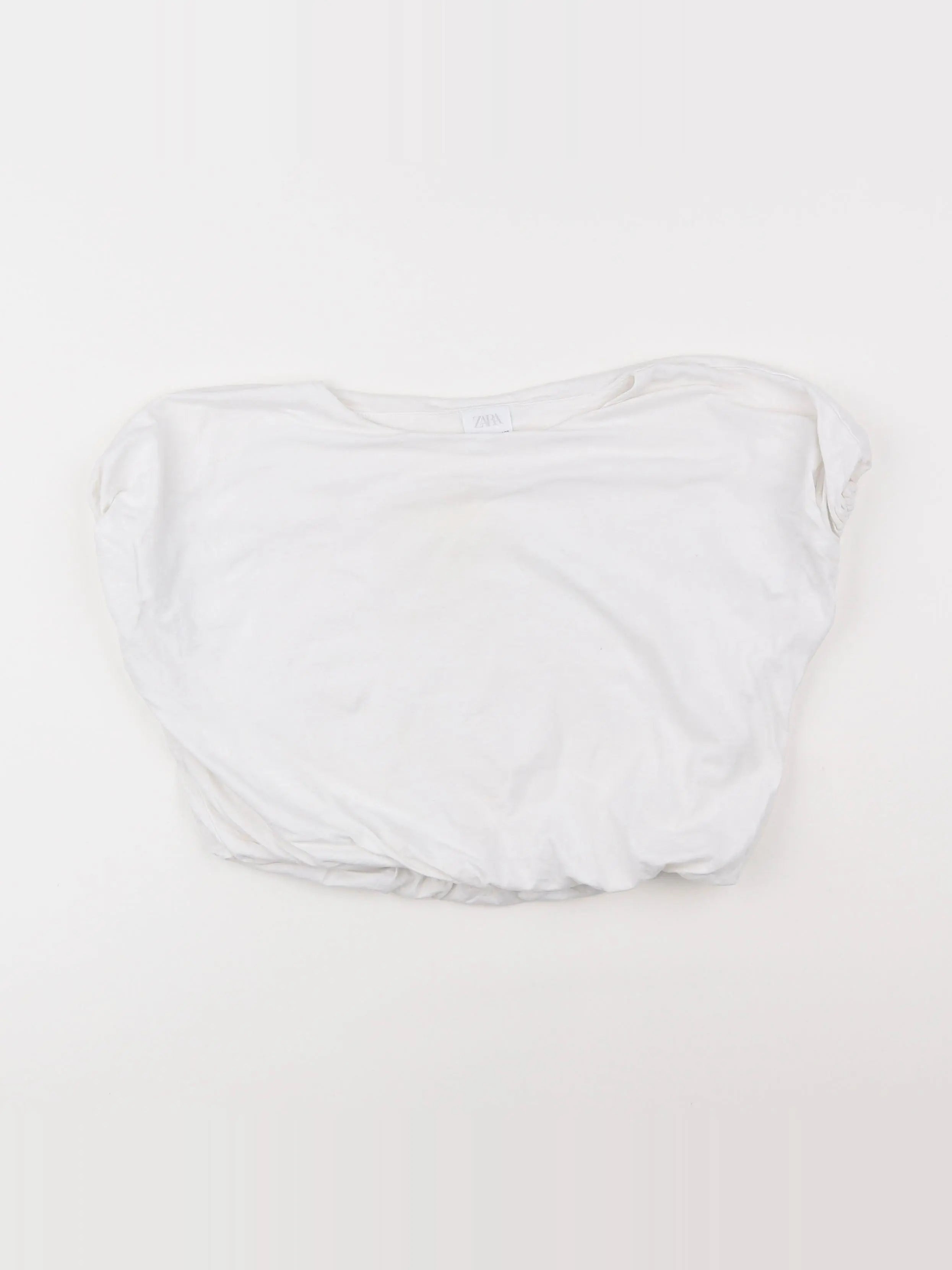 Zara - tee-shirt blanc - 7 ans