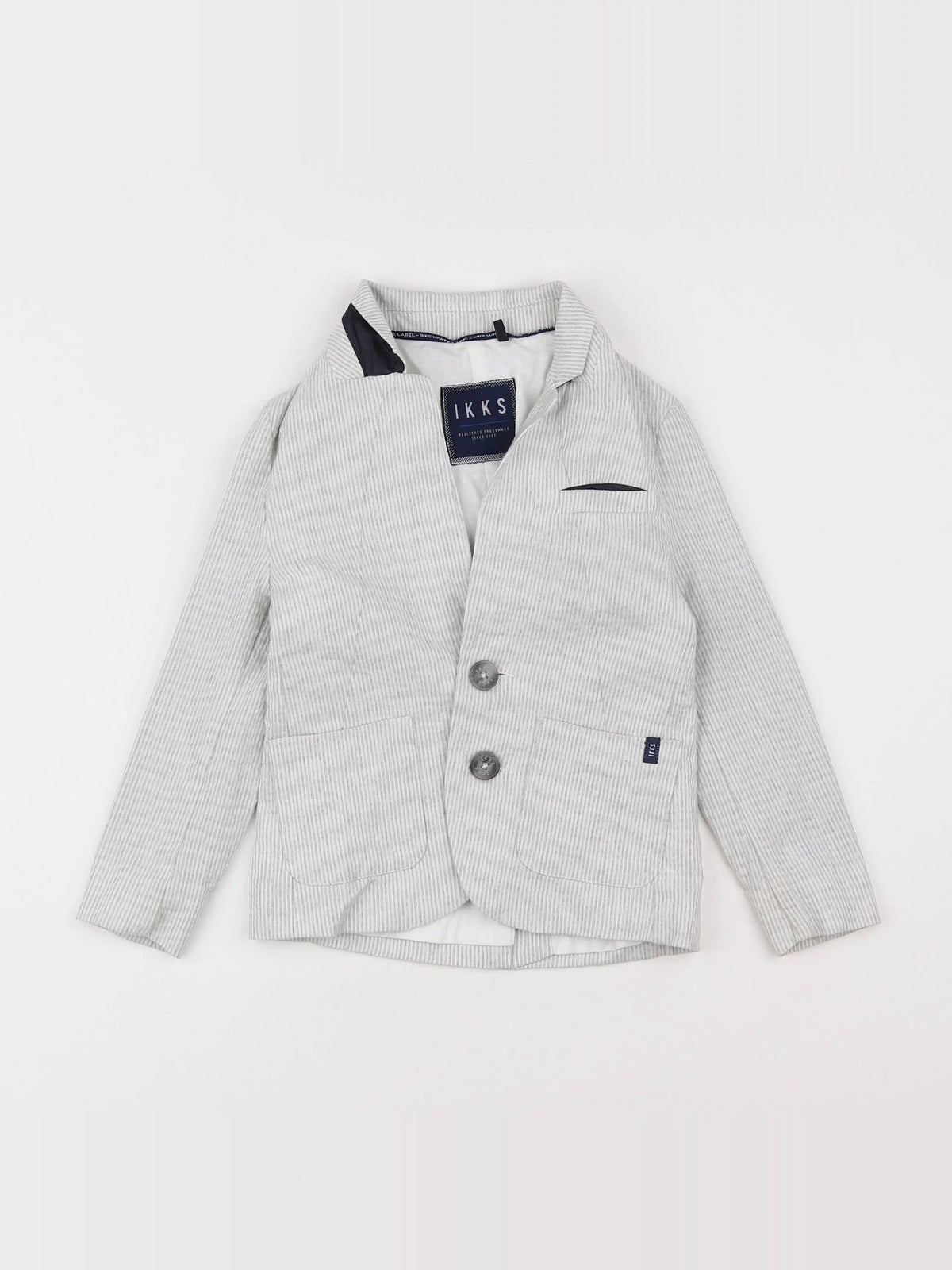 IKKS - veste gris, blanc - 5 ans