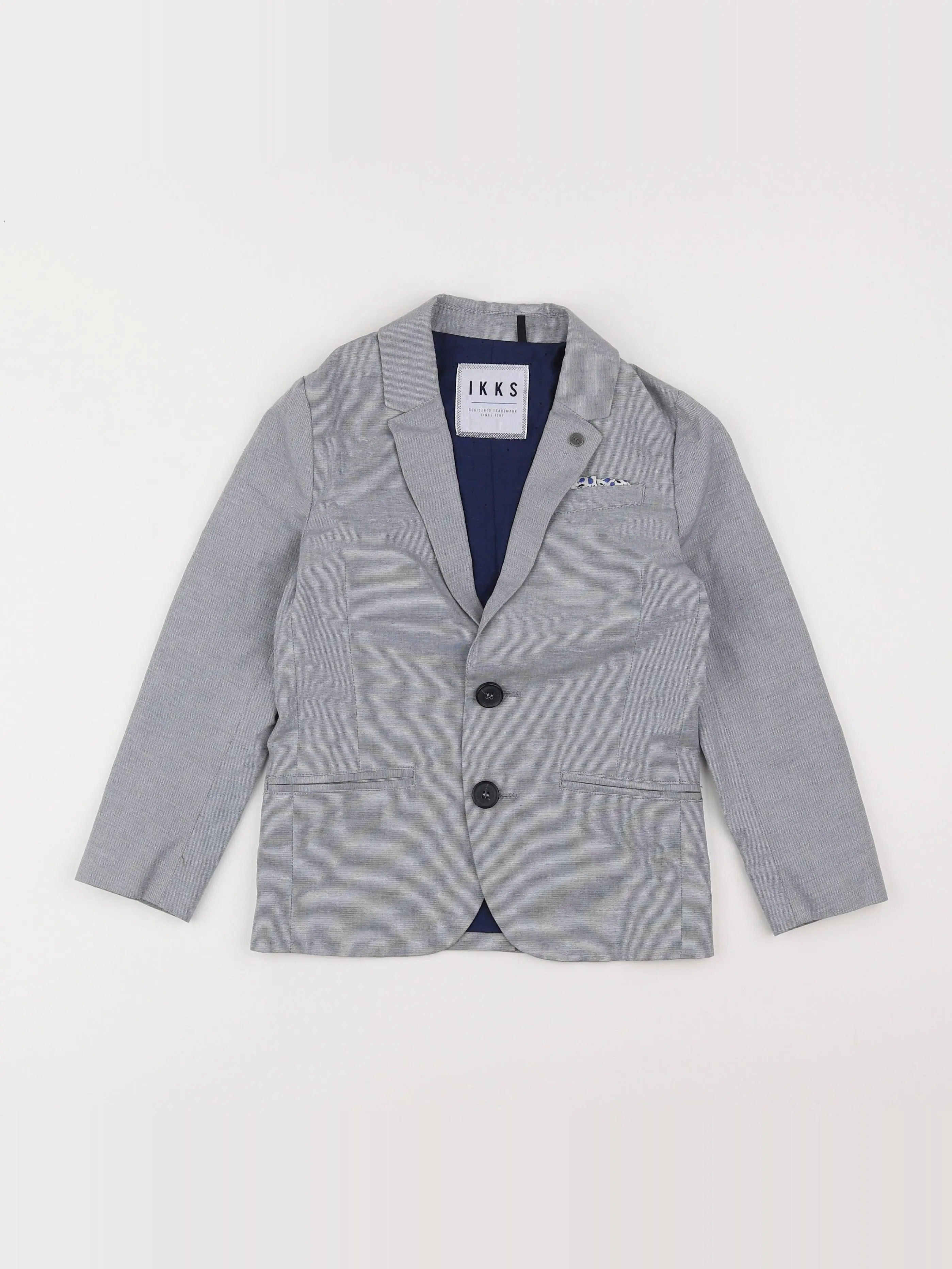 IKKS - veste gris - 6 ans
