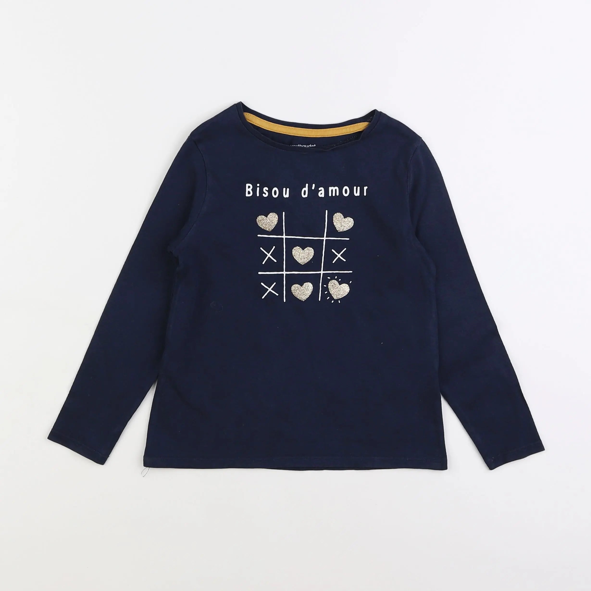 Vertbaudet - tee-shirt bleu - 6 ans