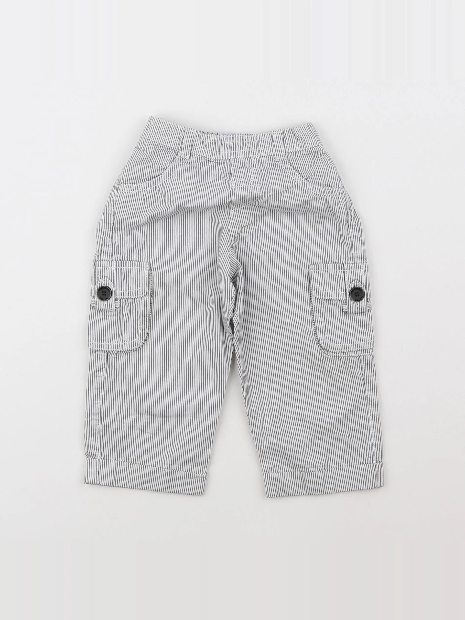 Tartine & Chocolat - pantalon gris - 12 mois
