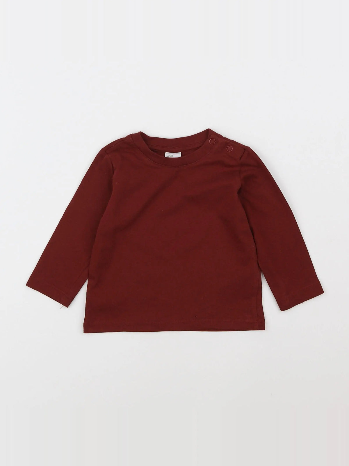 H&M - tee-shirt rouge - 6 mois