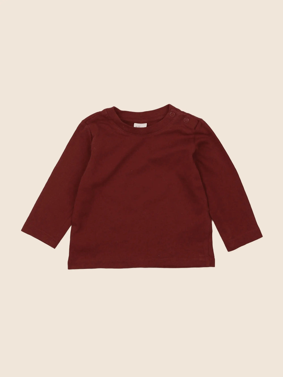H&M - tee-shirt rouge - 6 mois