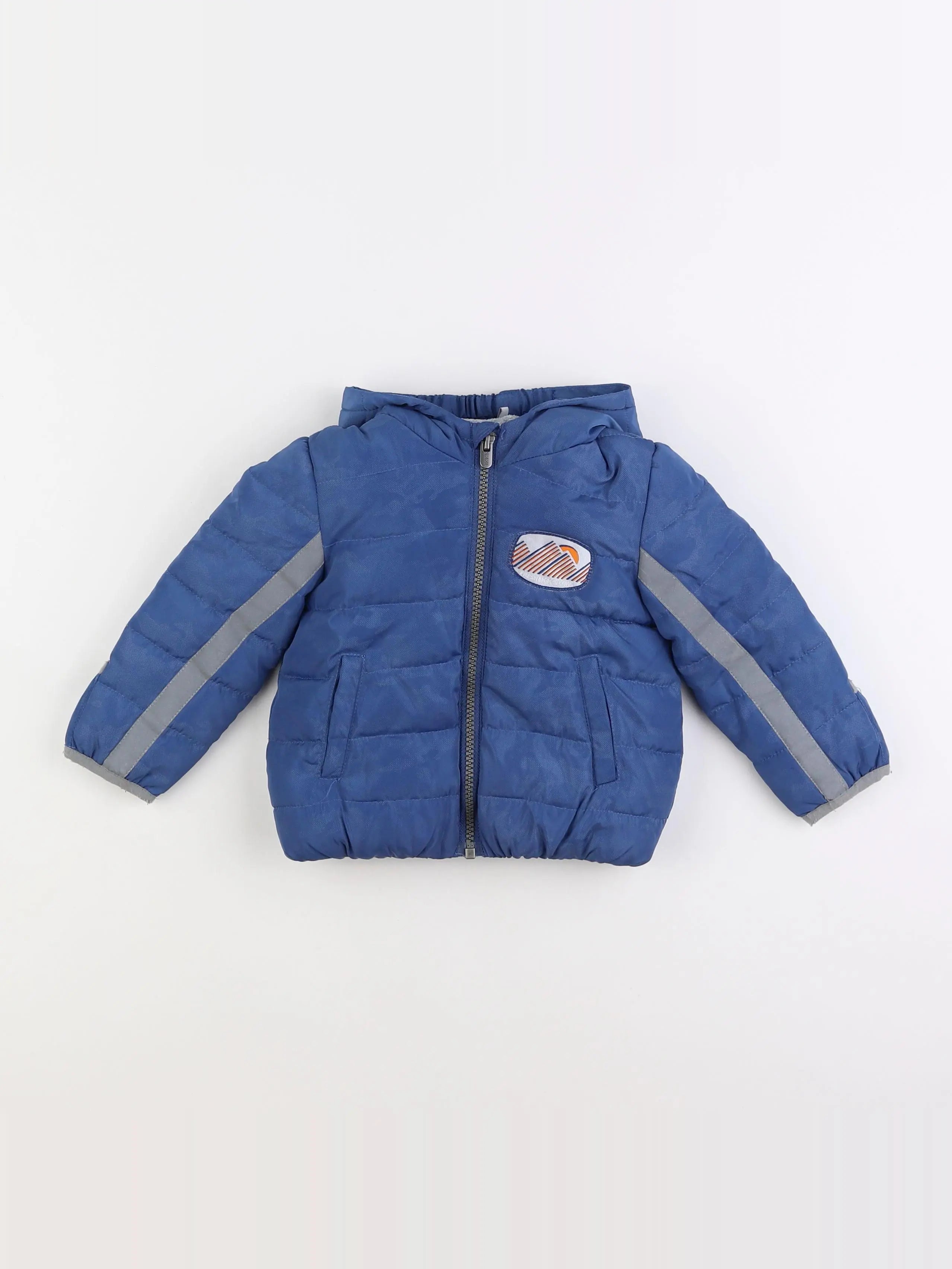 IKKS - doudoune bleu - 18 mois