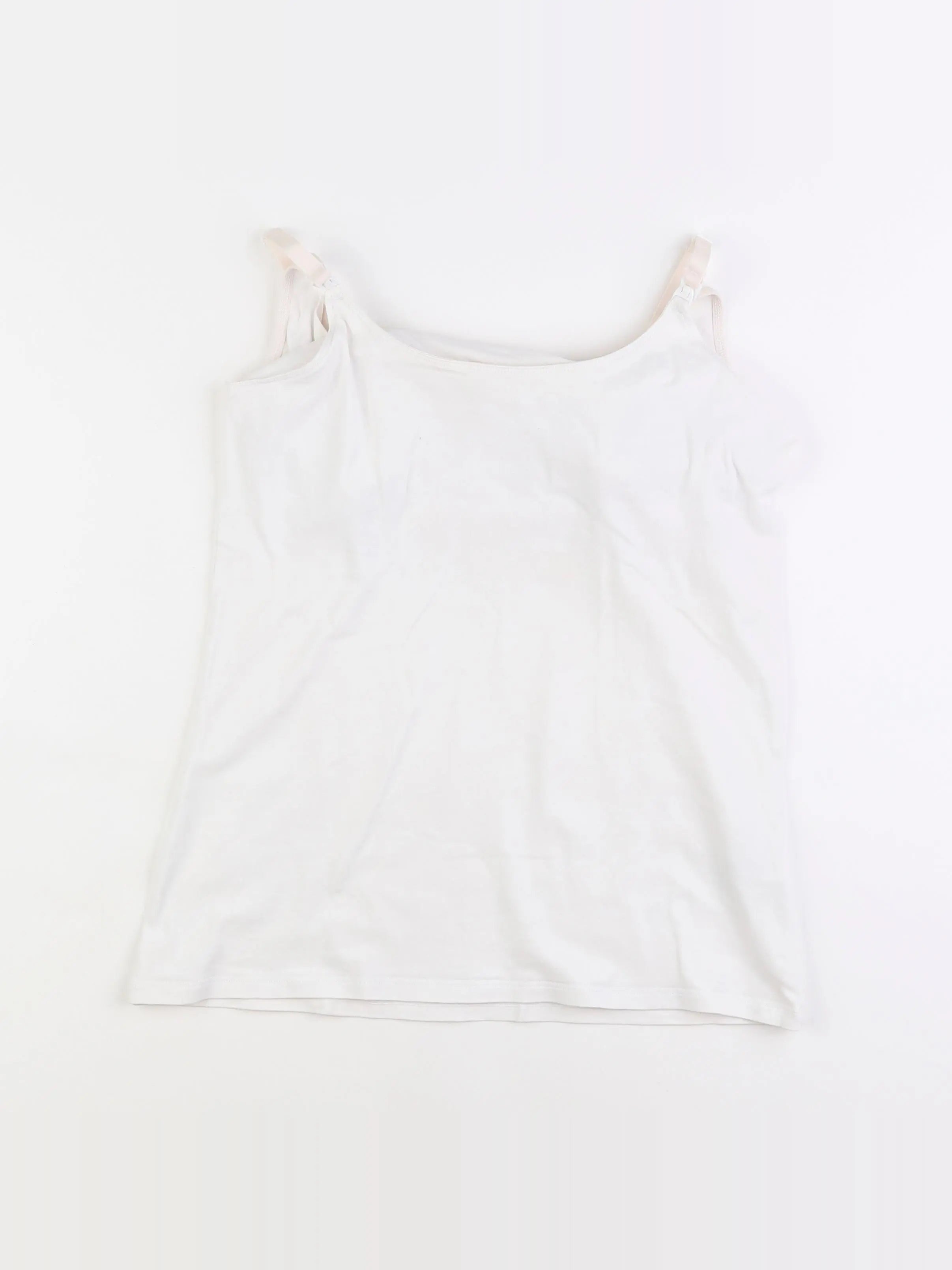 H&M - débardeur grossesse blanc - 38