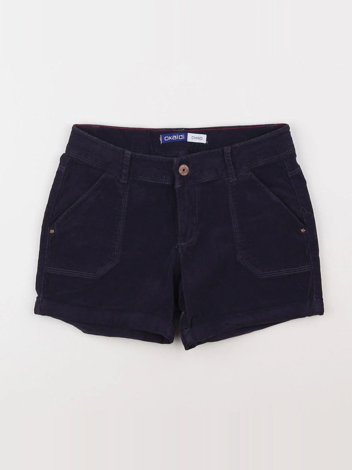 Okaidi - short gris - 10 ans