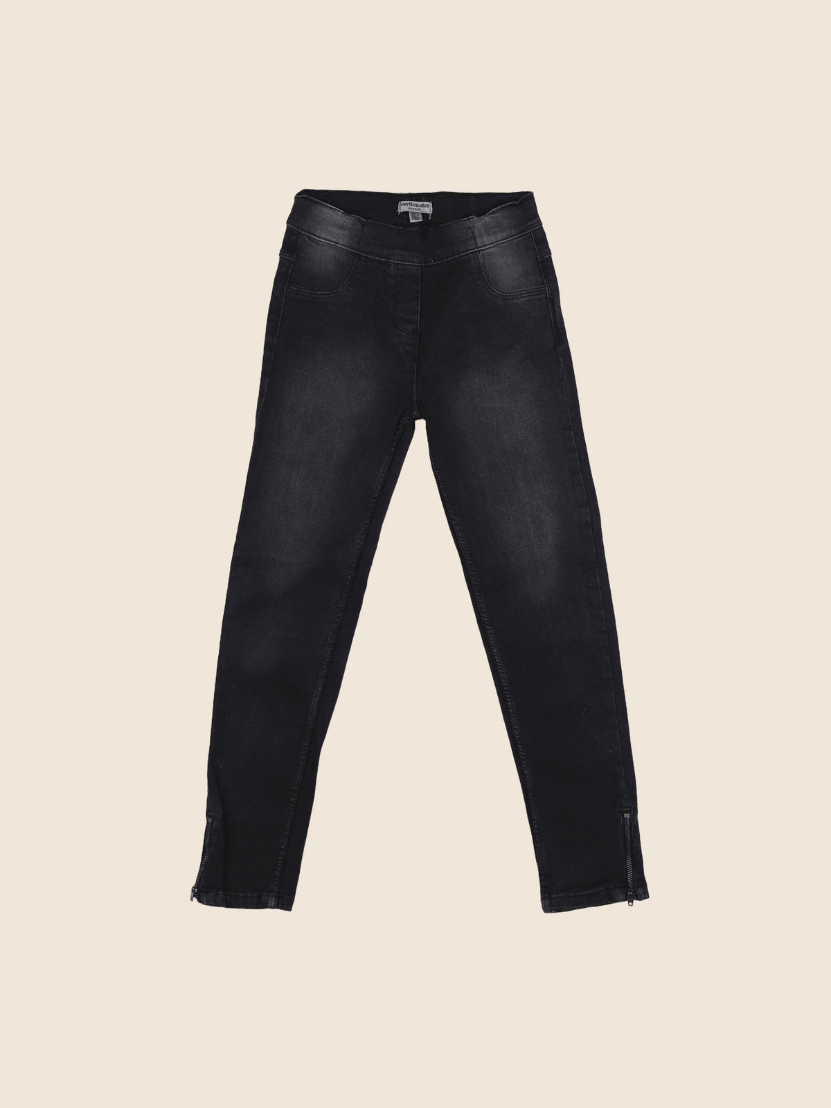 Vertbaudet - jegging noir - 9 ans