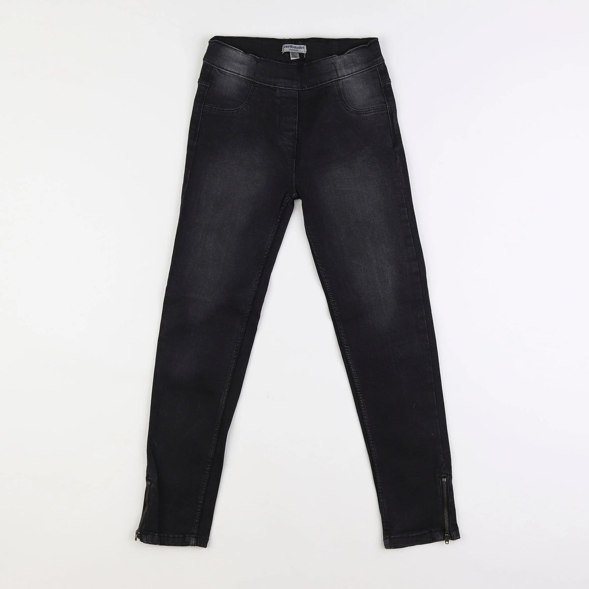 Vertbaudet - jegging noir - 9 ans