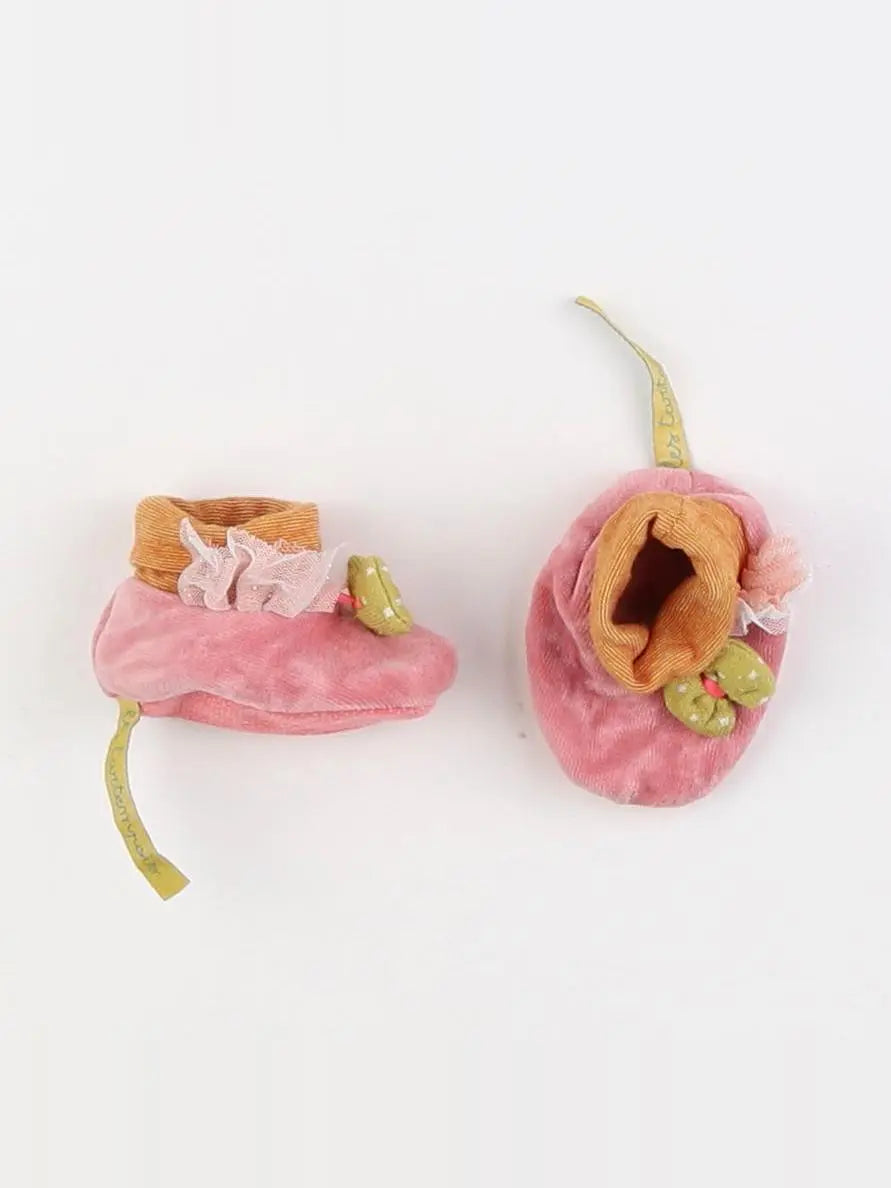 Moulin Roty - chaussons multicolore - pointure 16