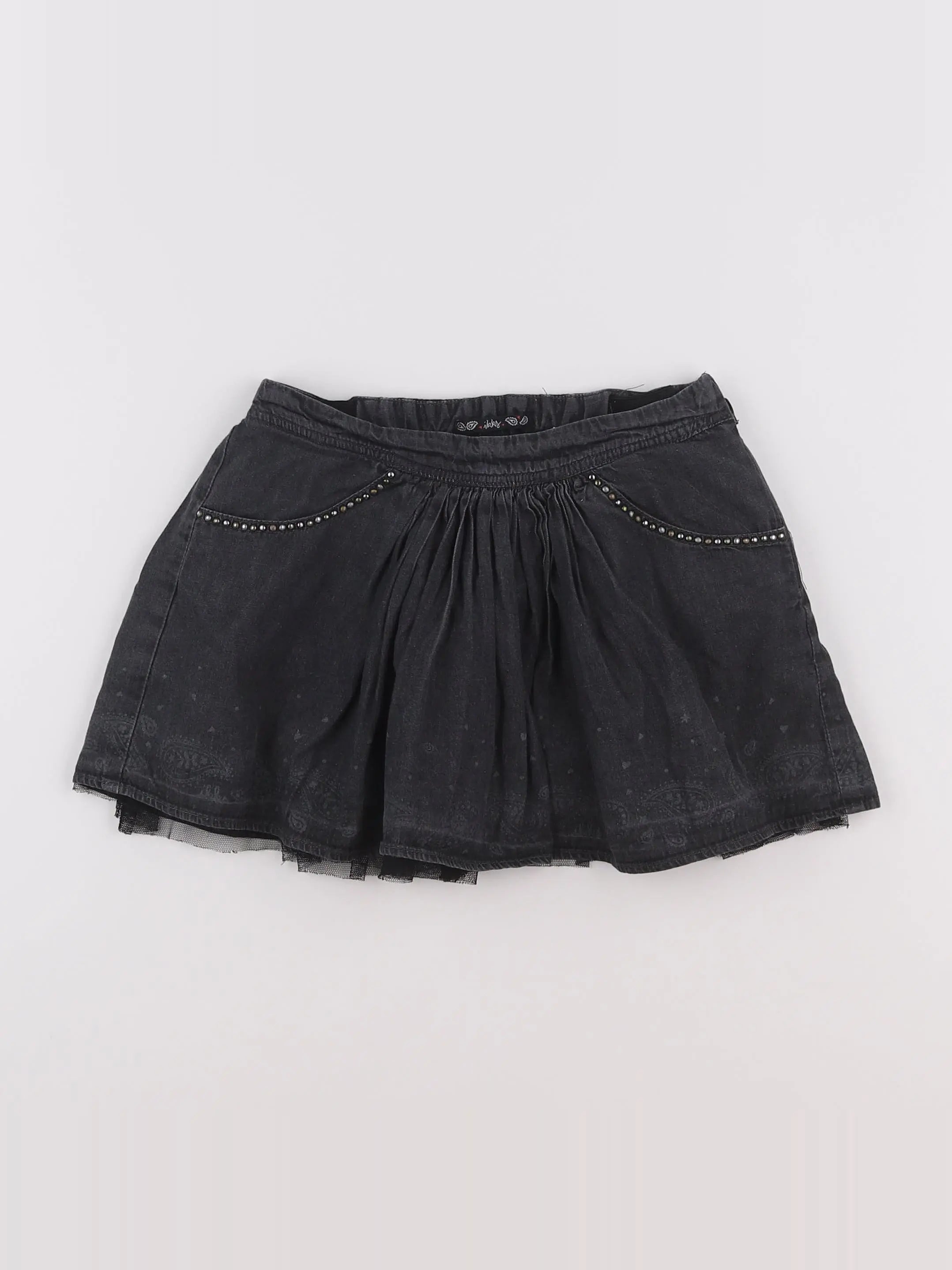 IKKS - jupe gris - 6 ans