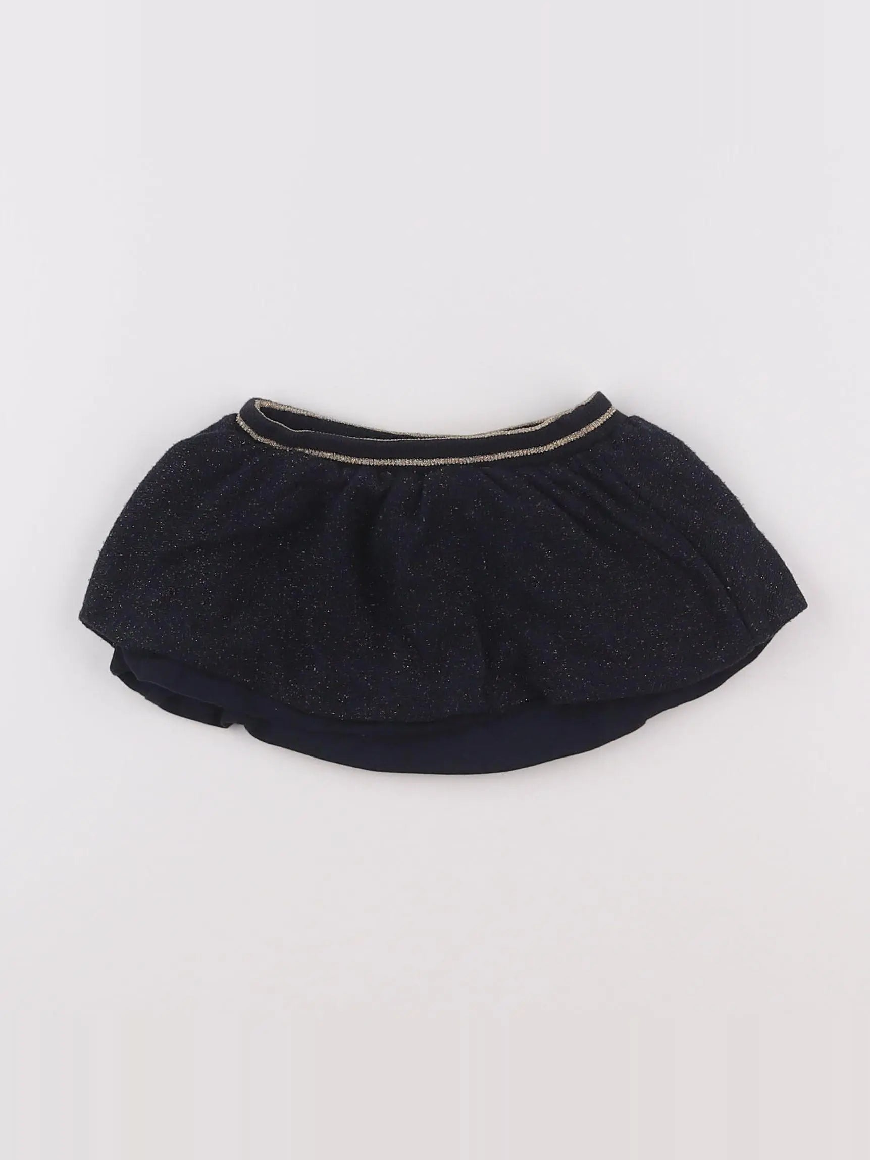 IKKS - jupe or, bleu - 12 mois