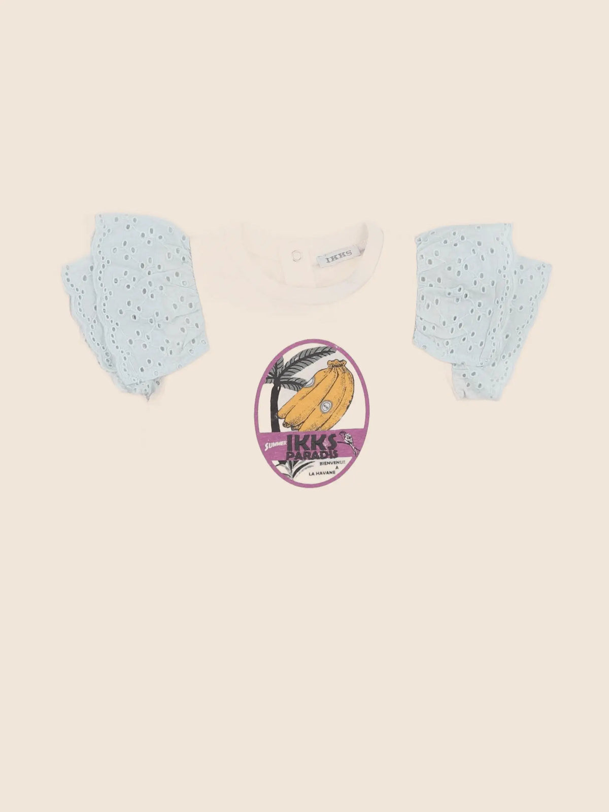 IKKS - tee-shirt multicolore - 6 mois