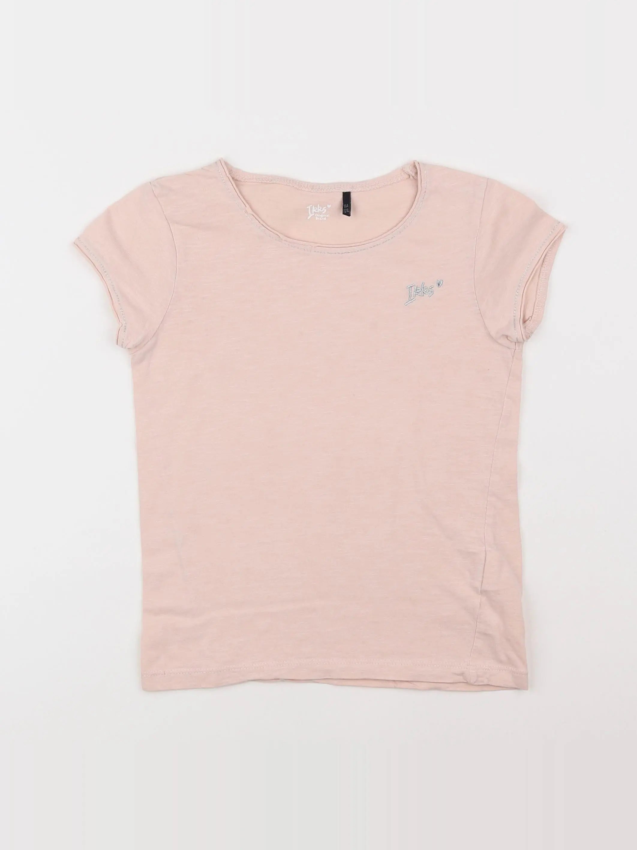 IKKS - tee-shirt rose - 8 ans