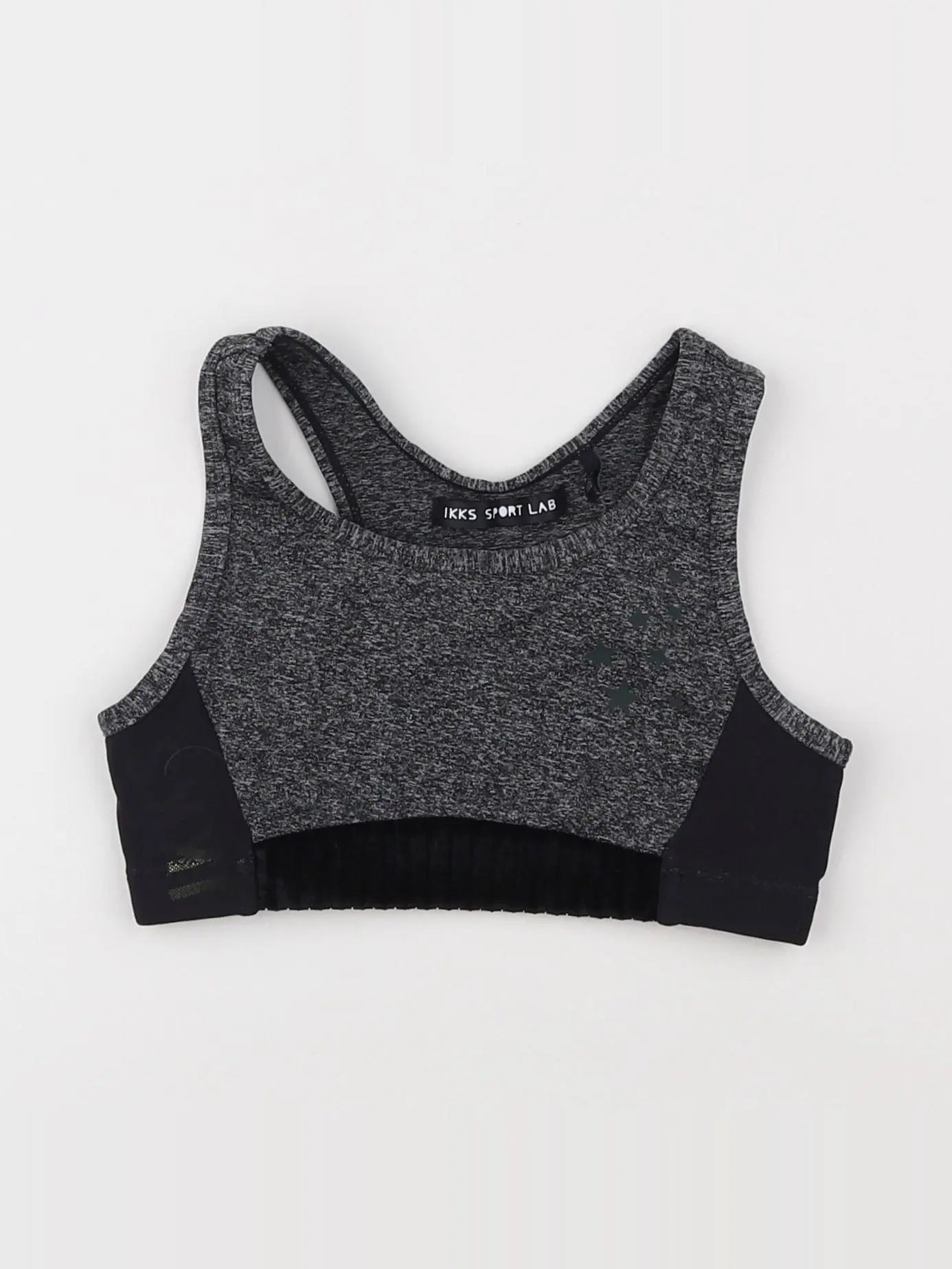 IKKS - débardeur gris, noir - 6 ans
