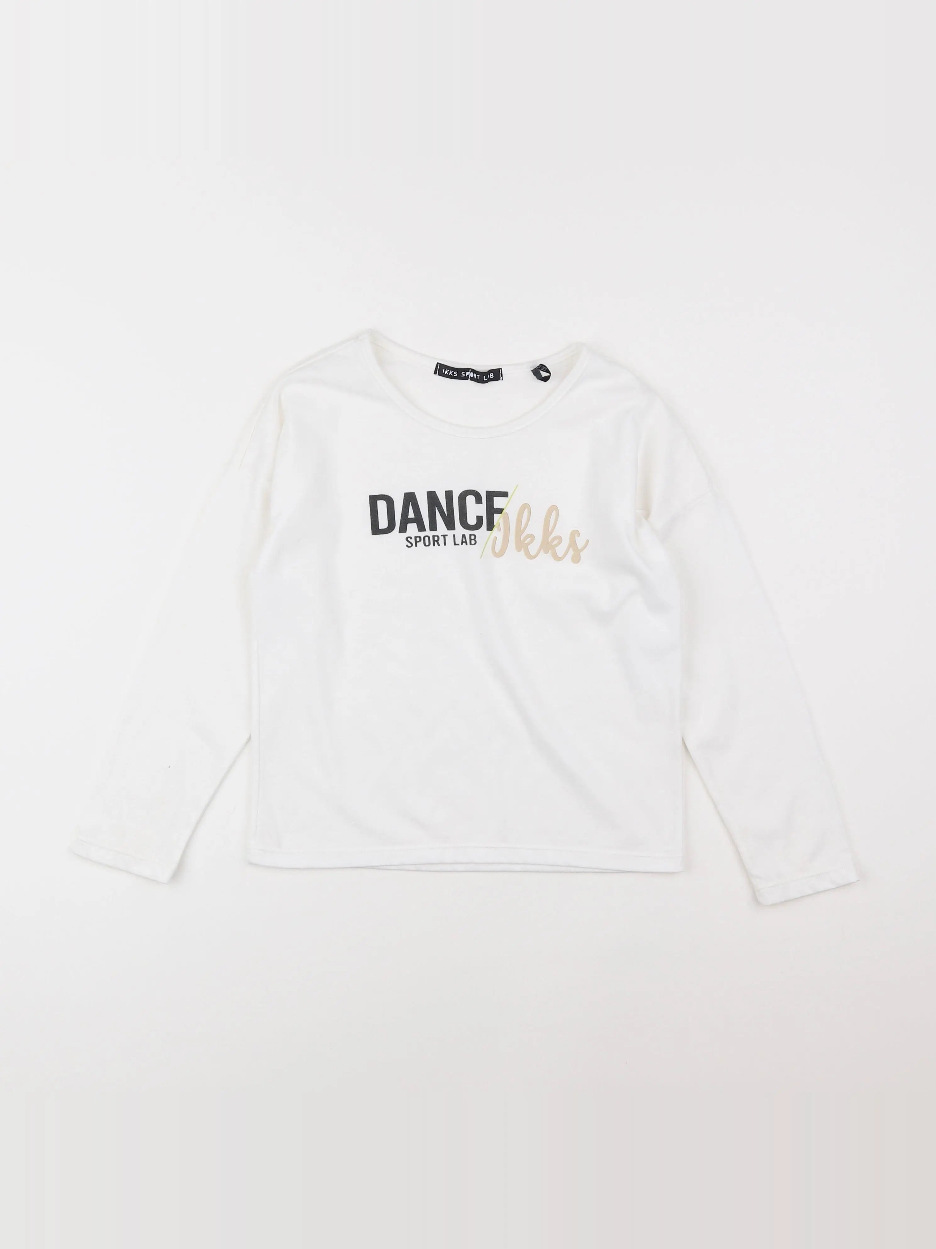 IKKS - tee-shirt blanc - 6 ans