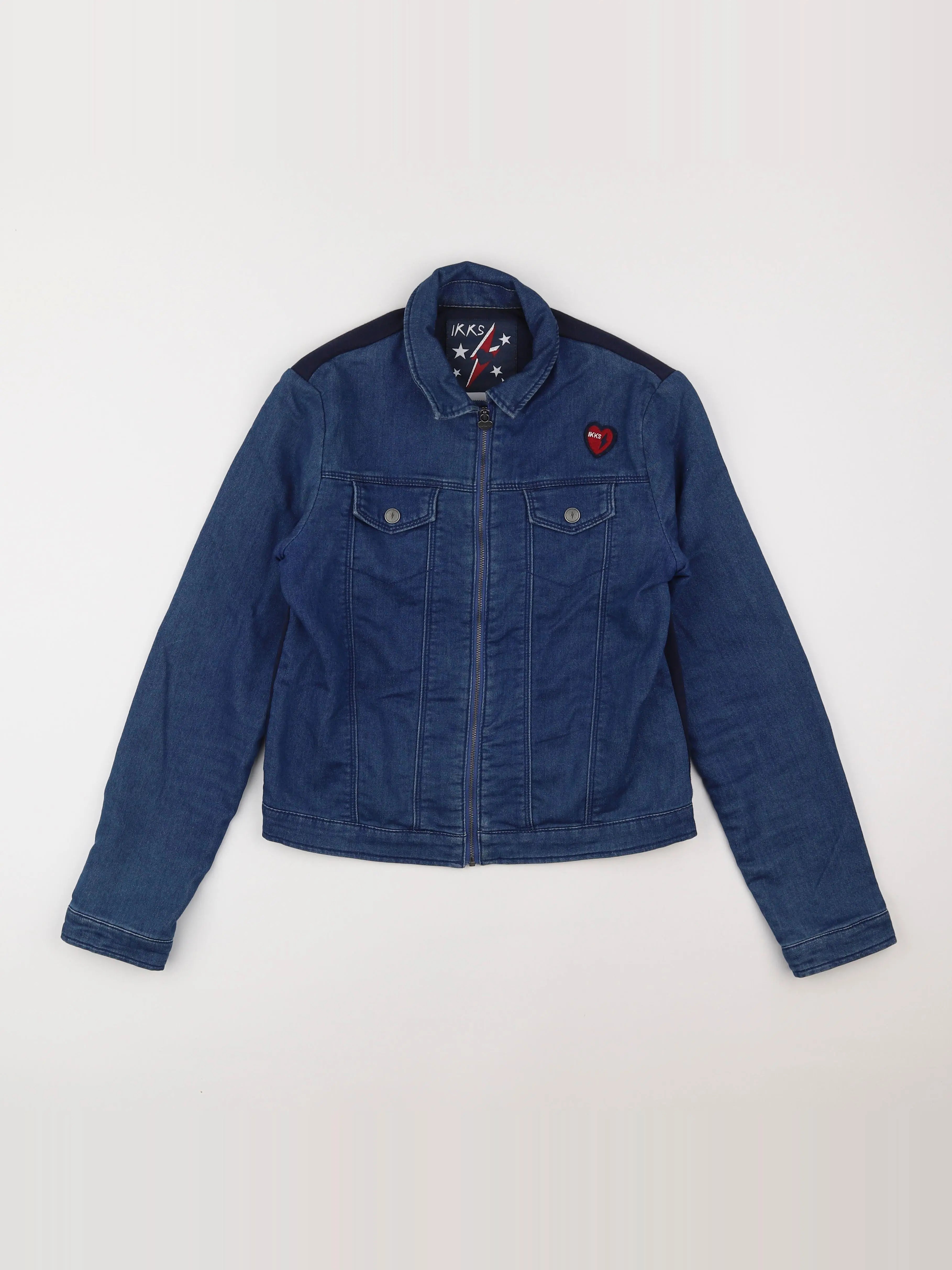 IKKS - veste bleu - 14 ans