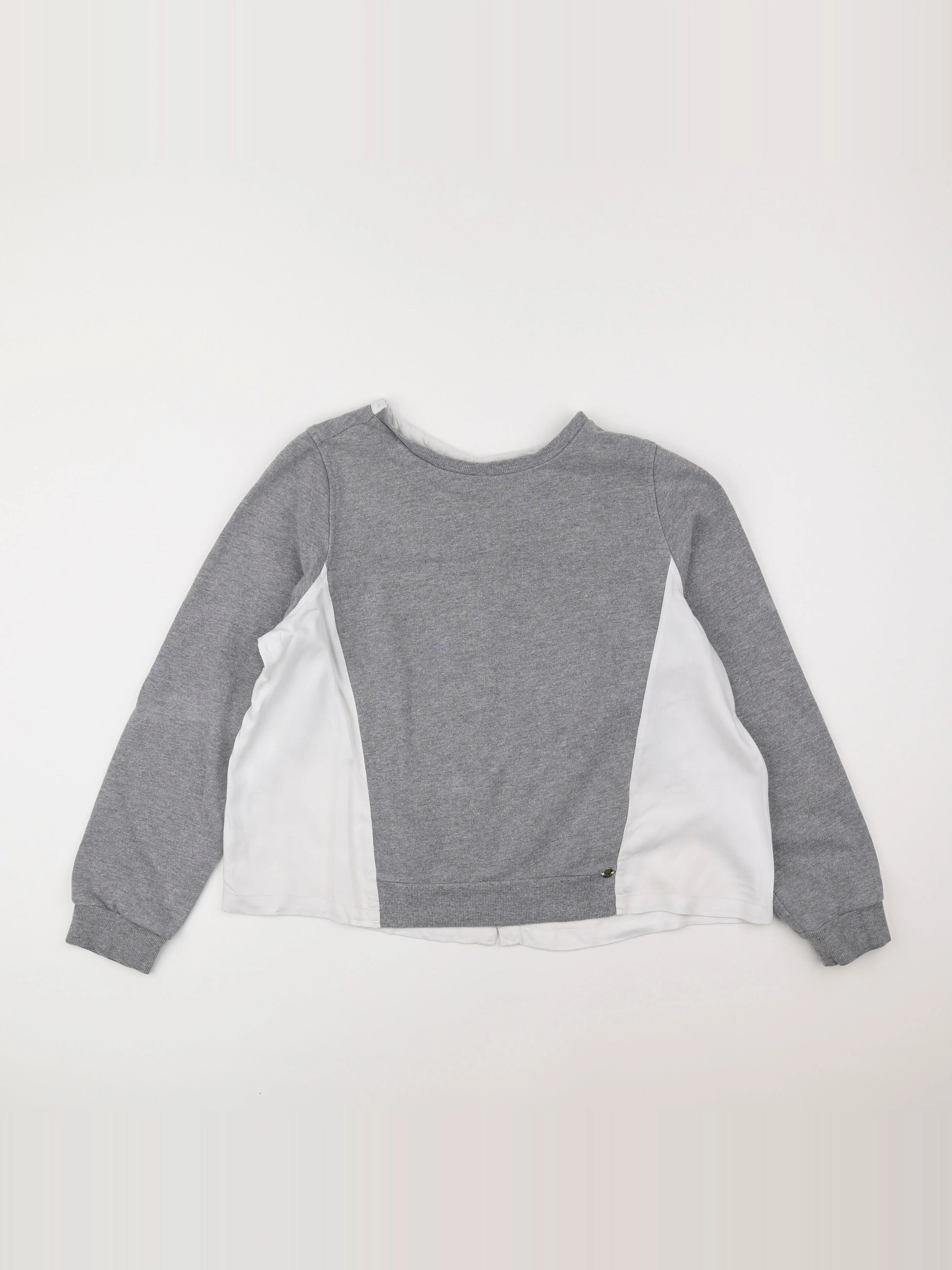 IKKS - sweat gris - 16 ans
