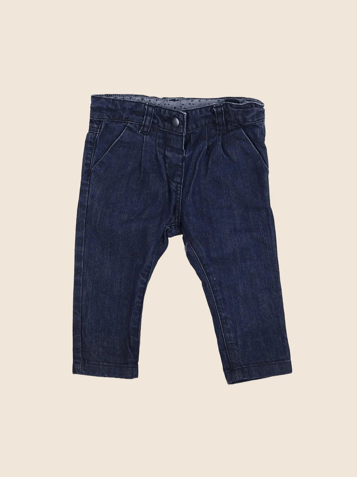 Boutchou - pantalon bleu - 6 mois